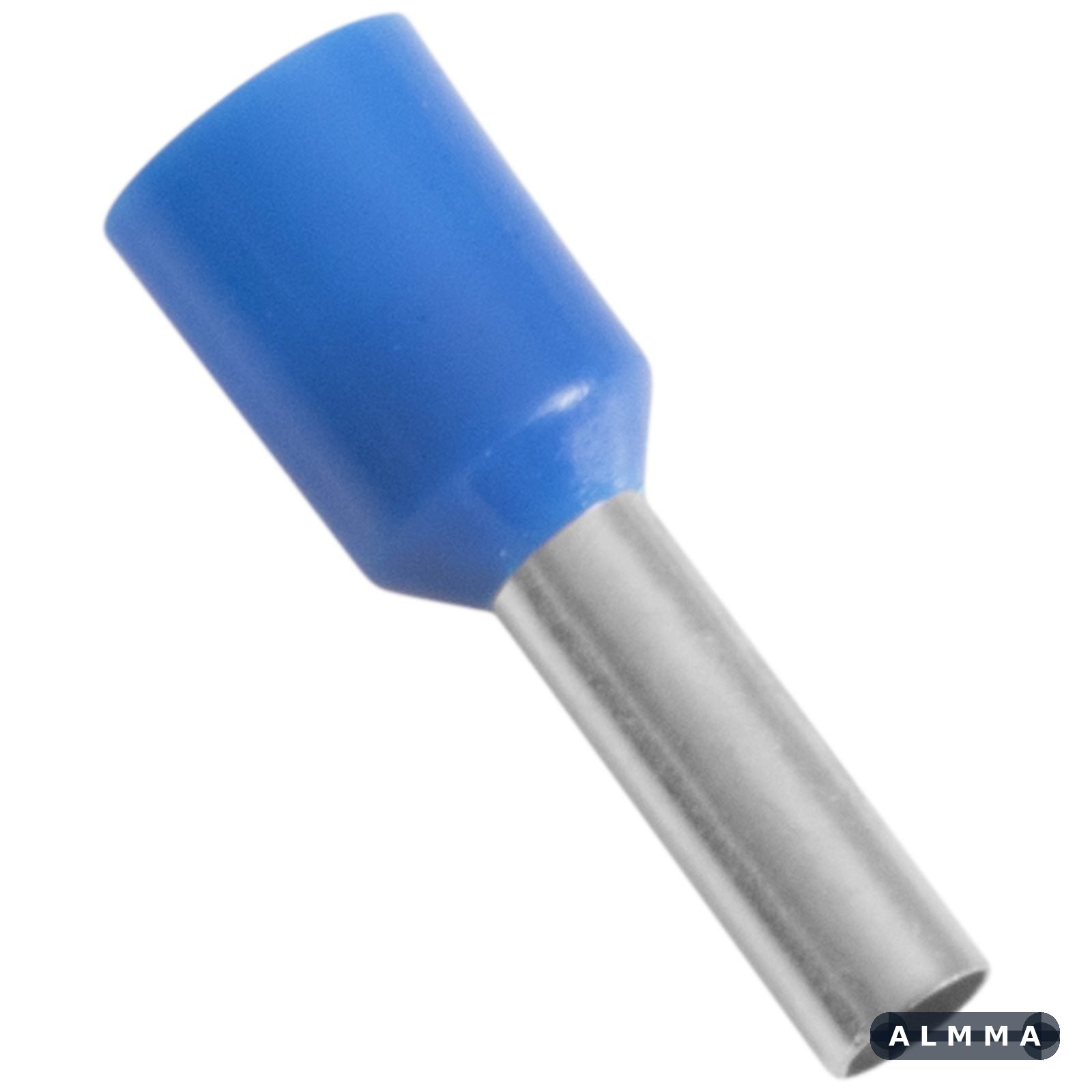 Terminais de Conexão Tubulares Tramontina em cobre estanhado e nylon 2,5 mm² x 8 Azul 100 Peças 50 UNIDADES EMB.MINIMA