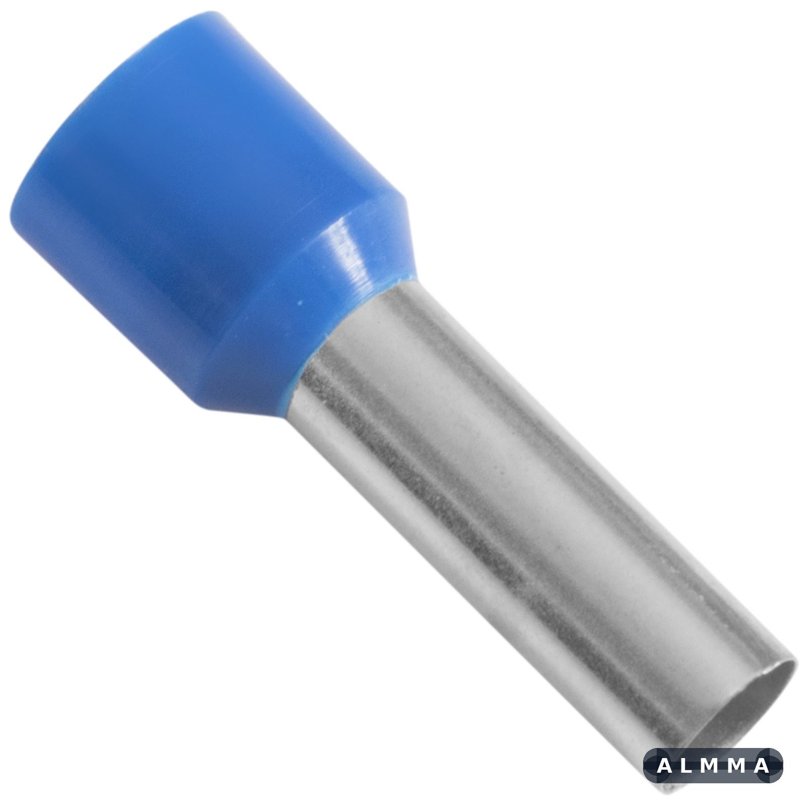 Terminais de Conexão Tubulares Tramontina em cobre estanhado e nylon 16 mm² x 18 Azul 20 Peças 50 UNIDADES EMB.MINIMA