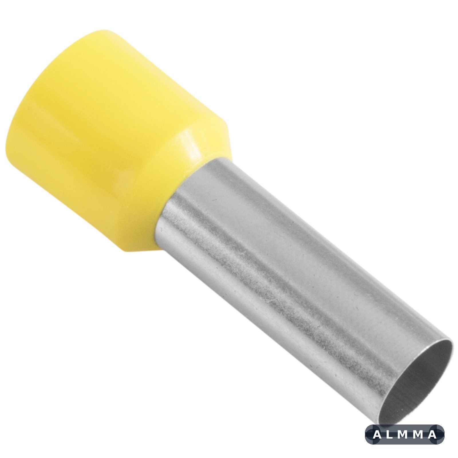 Terminais de Conexão Tubulares Tramontina em cobre estanhado e nylon 25 mm² x 22 Amarelo 10 Peças 50 UNIDADES EMB.MINIMA