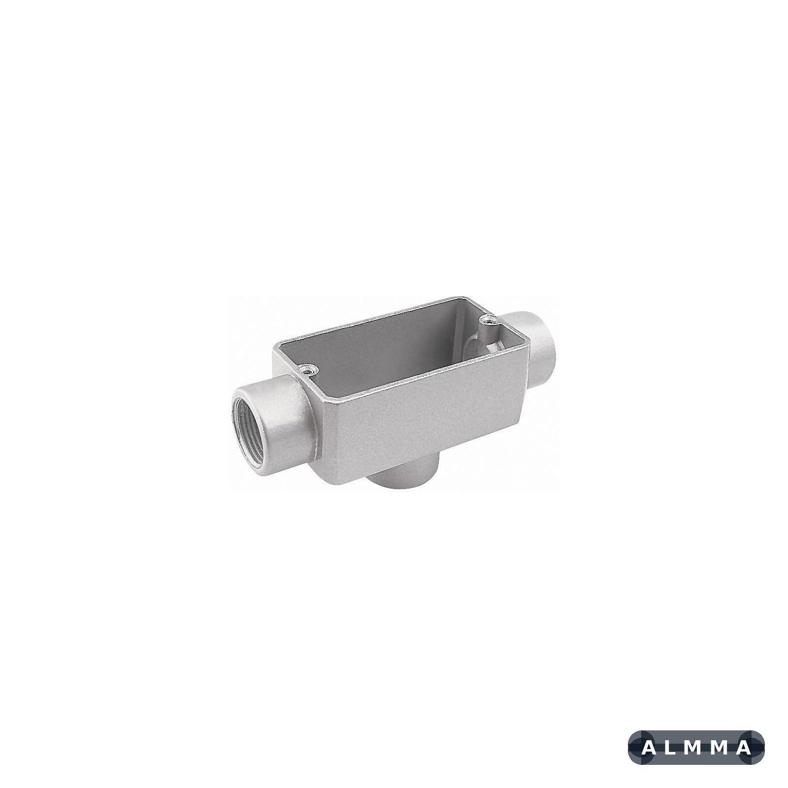 Condulete fixo 2" tipo "TB" - com tampa / rosca BSP / com pintura eletrostática a pó 12 UN. EMB.MINIMA