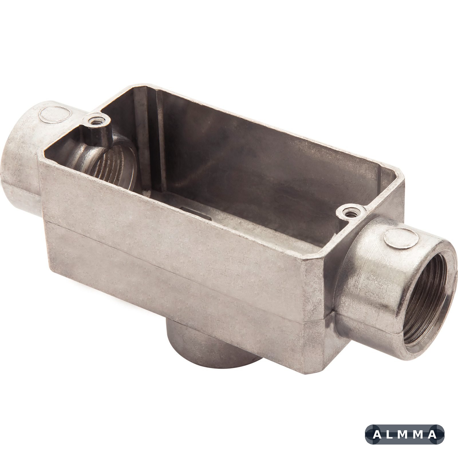 Condulete Tipo TB 1/2" Fixo Tramontina sem Tampa com Rosca BSP e sem Pintura 12 UN. EMB.MINIMA