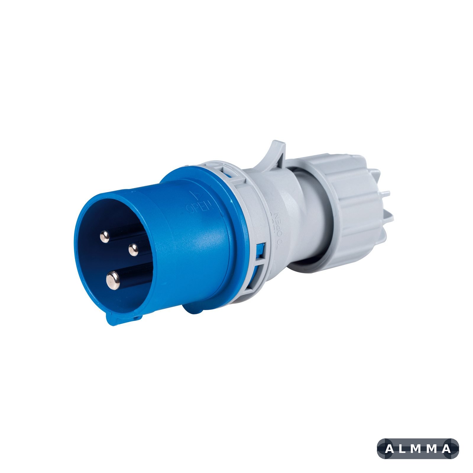 Plugue Móvel Industrial 2P+T 16 A 220-250 Vca 6 H Tramontina 10 UNIDADES EMB.MINIMA