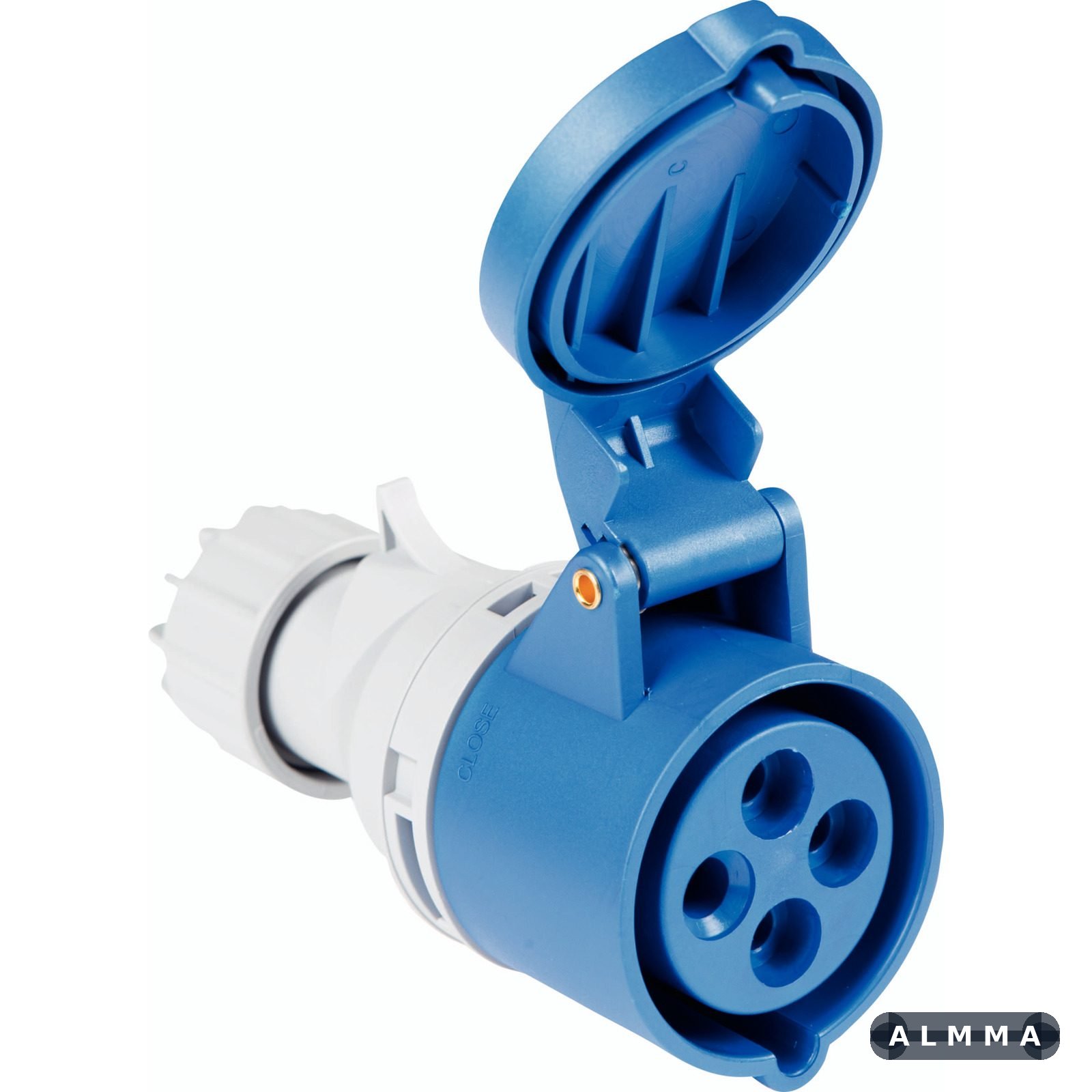 Tomada de Acoplamento Industrial 3P+T 16 A 220-250 Vca 9 H Tramontina 10 UNIDADES EMB.MINIMA