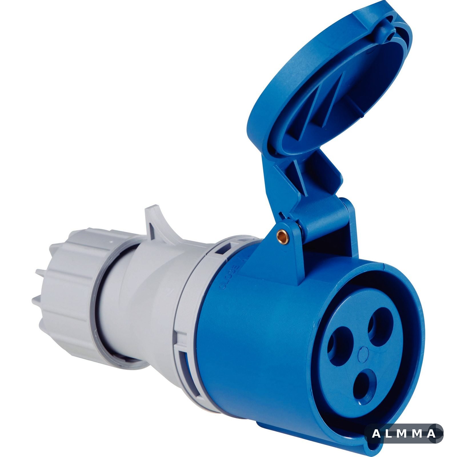 Tomada de Acoplamento Industrial 2P+T 32 A 220-250 Vca 6 H Tramontina 10 UNIDADES EMB.MINIMA