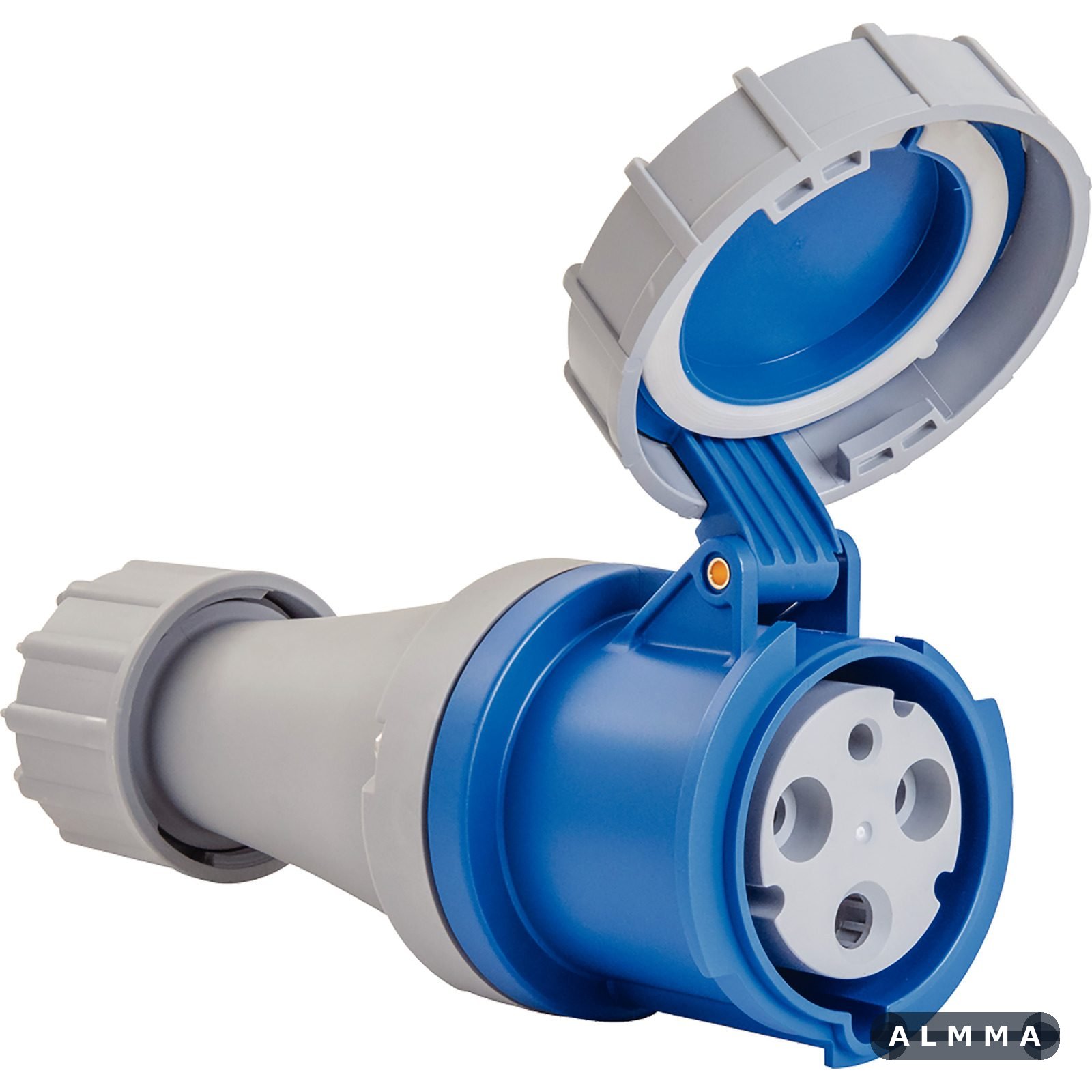 Tomada de Acoplamento Industrial 2P+T 63 A 220-250 Vca 6 H Tramontina 1 UNIDADES EMB.MINIMA