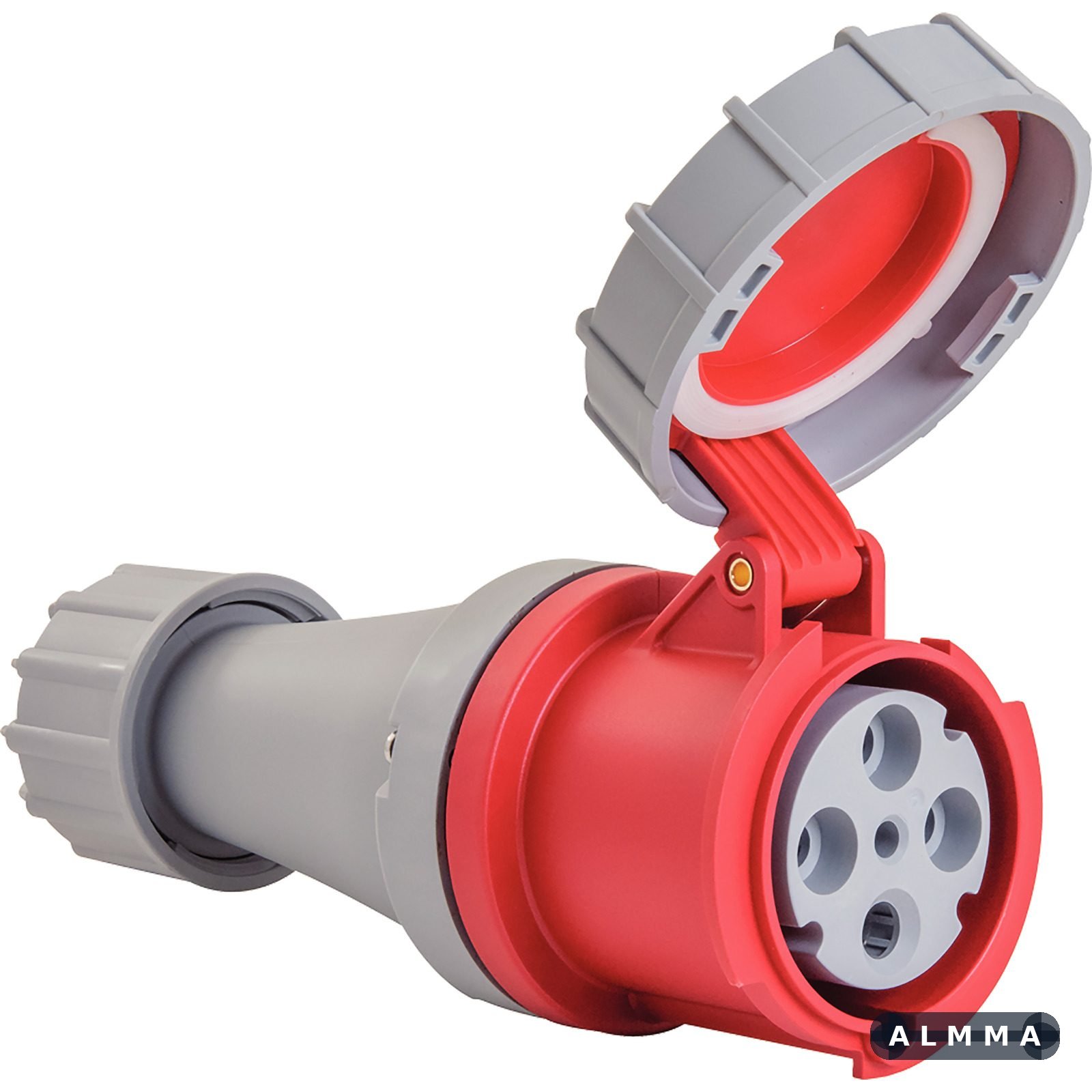 Tomada de Acoplamento Industrial 3P+T 63 A 380-415 Vca 6 H Tramontina 10 UNIDADES EMB.MINIMA