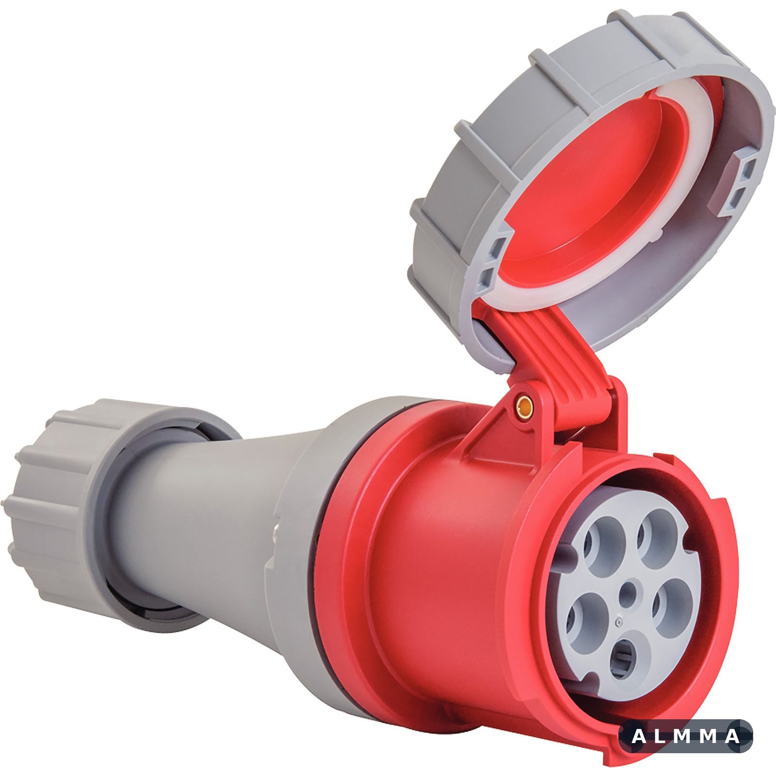 Tomada de Acoplamento Industrial 3P+N+T 63 A 380-415 Vca 6 H Tramontina 1 UNIDADES EMB.MINIMA