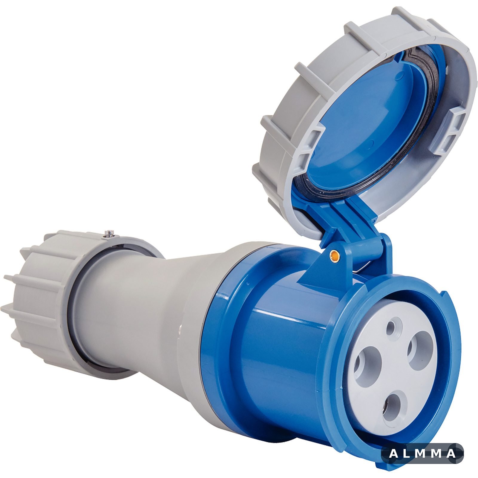 Tomada de Acoplamento Industrial 2P+T 125 A 220-250 Vca 6 H Tramontina 1 UNIDADES EMB.MINIMA