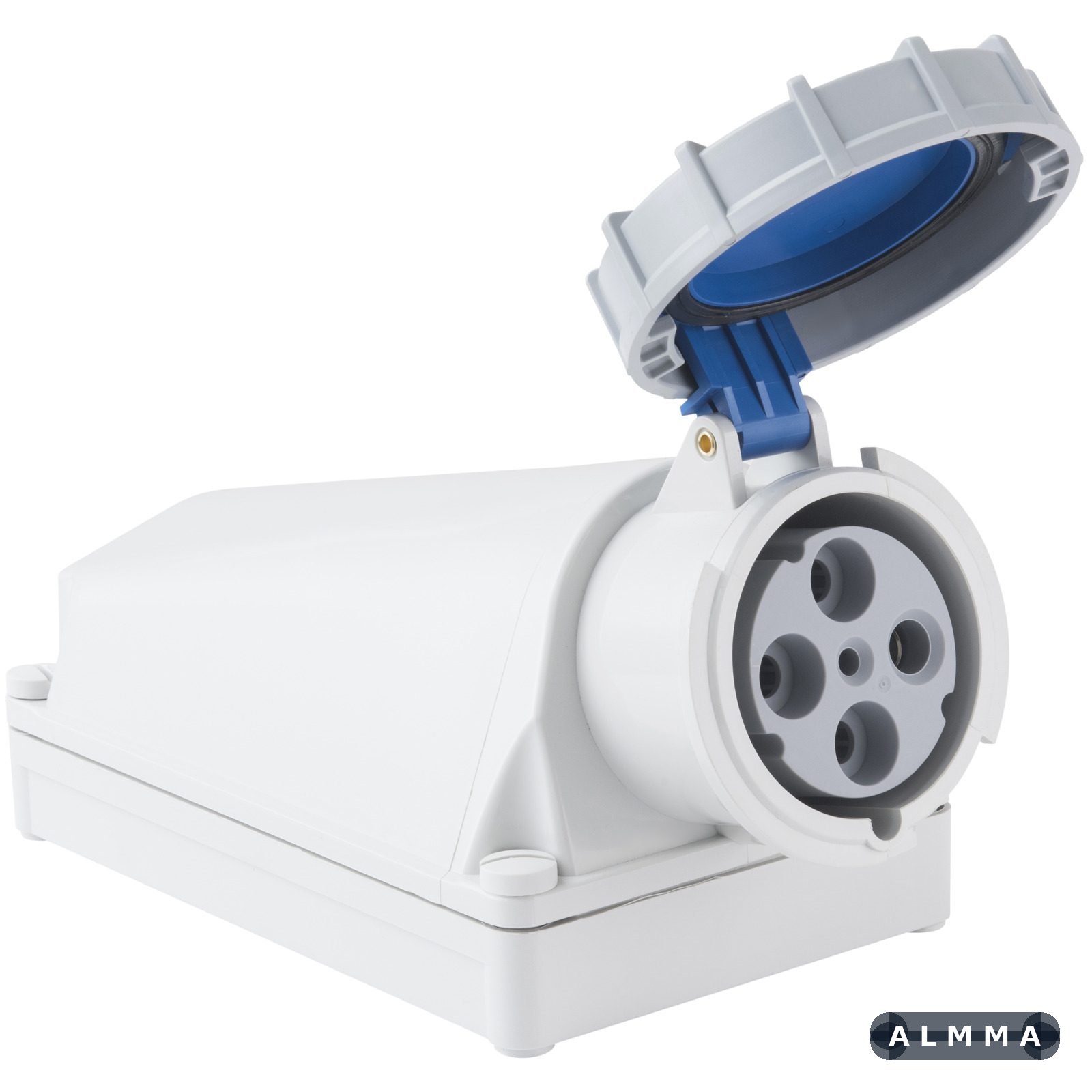 Tomada de Sobrepor Tramontina 3P+T 125 A 220-250 V 09h IP67 6 UNIDADES EMB.MINIMA