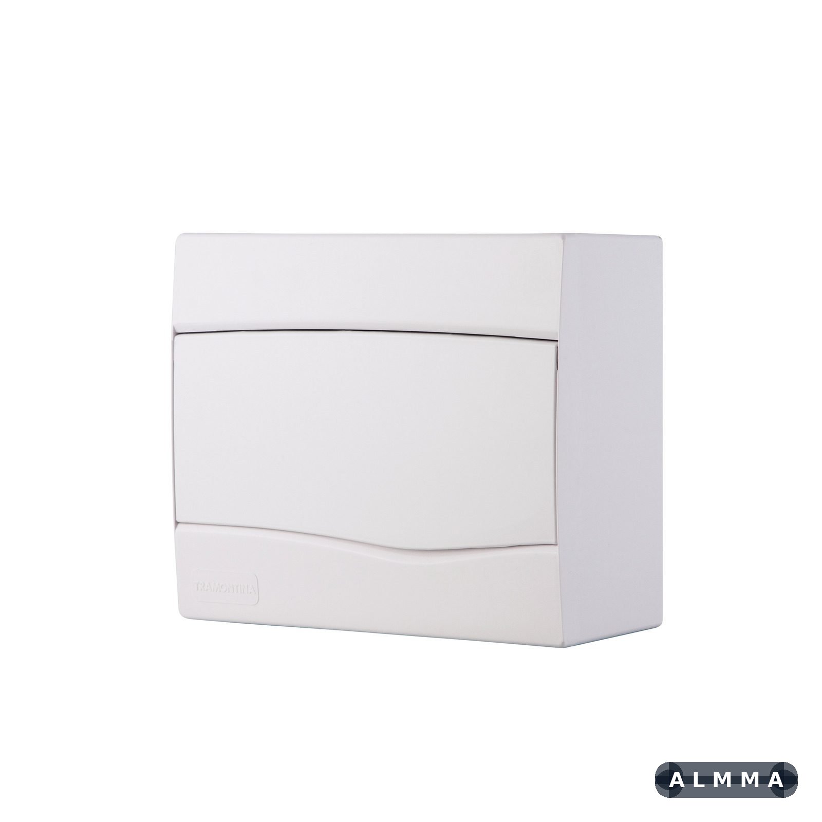 Quadro de Distribuição de Sobrepor 9 DIN ou 6 NEMA Tramontina com Porta Branca 10 UNIDADES EMB.MINIMA