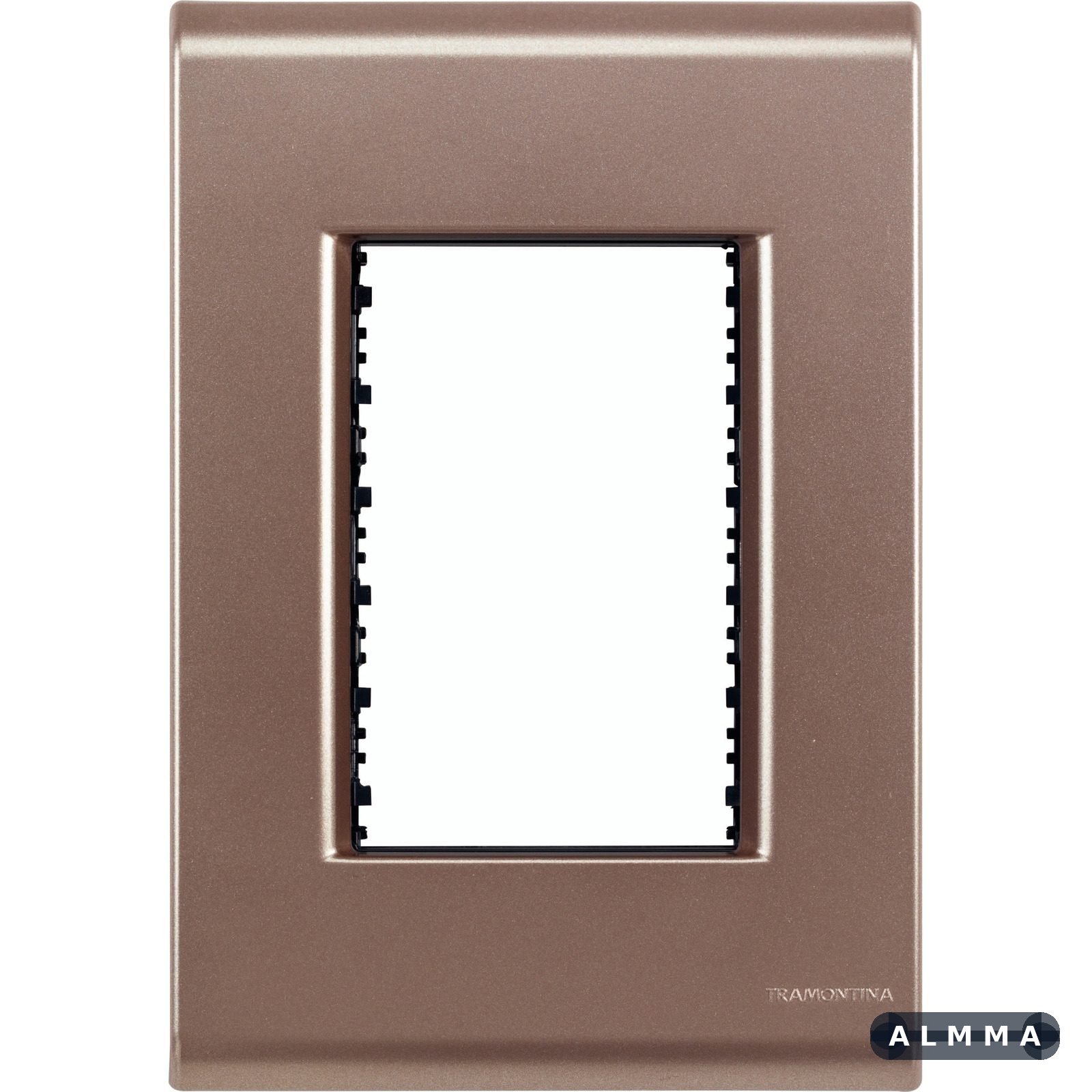 Placa 3 Postos 4x2 Tramontina Liz Ouro Velho 20 UNIDADES EMB.MINIMA