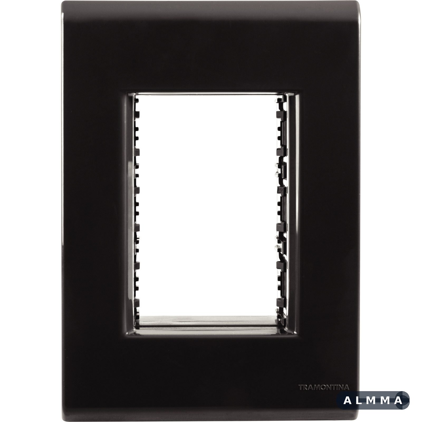 Placa 3 Postos 4x2 Tramontina Liz Grafite 20 UNIDADES EMB.MINIMA