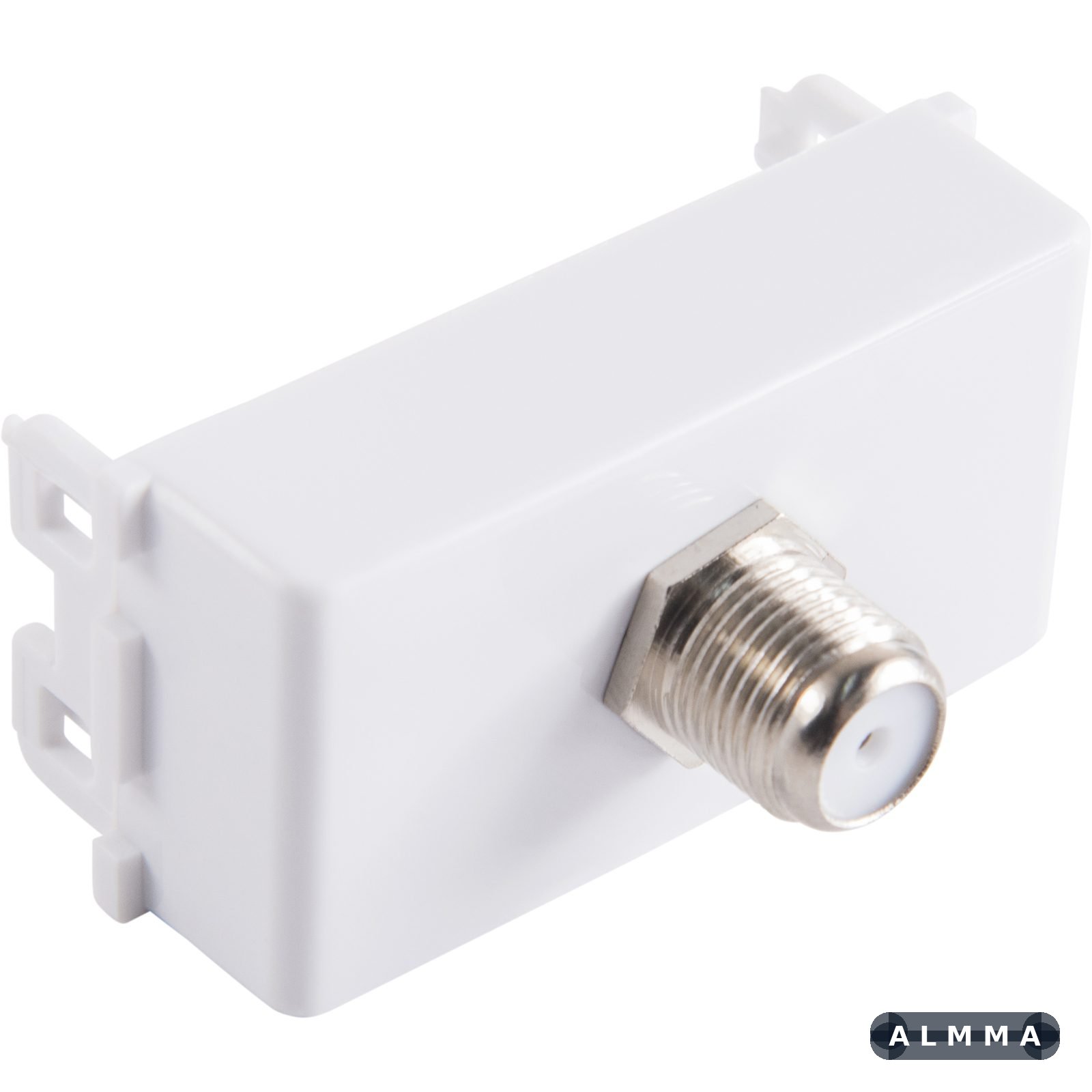 Módulo para Tomada TV SAT Coaxial Direta Tramontina Branco 10 UNIDADES EMB.MINIMA