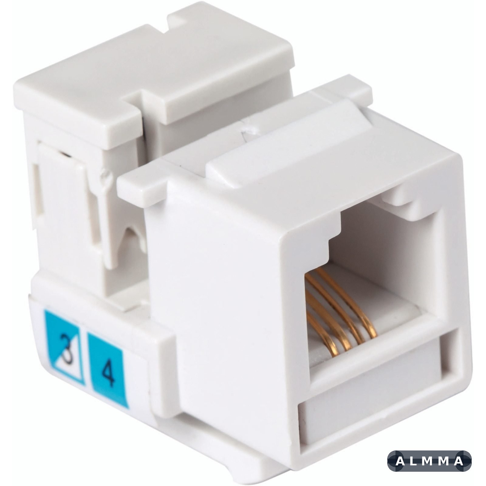 Tomada para Telefone Tramontina RJ 11 10 UNIDADES EMB.MINIMA