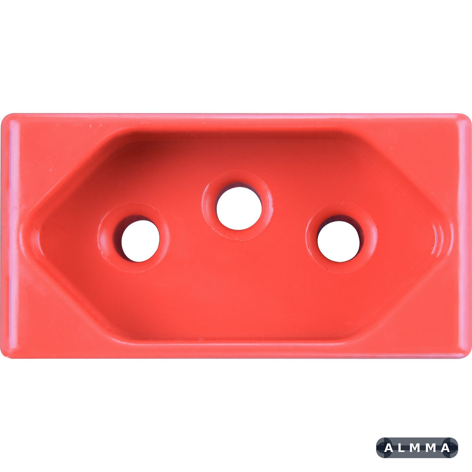 Módulo Tomada 2P+T Tramontina 20 A 250 V Vermelho 60 UNIDADES EMB.MINIMA
