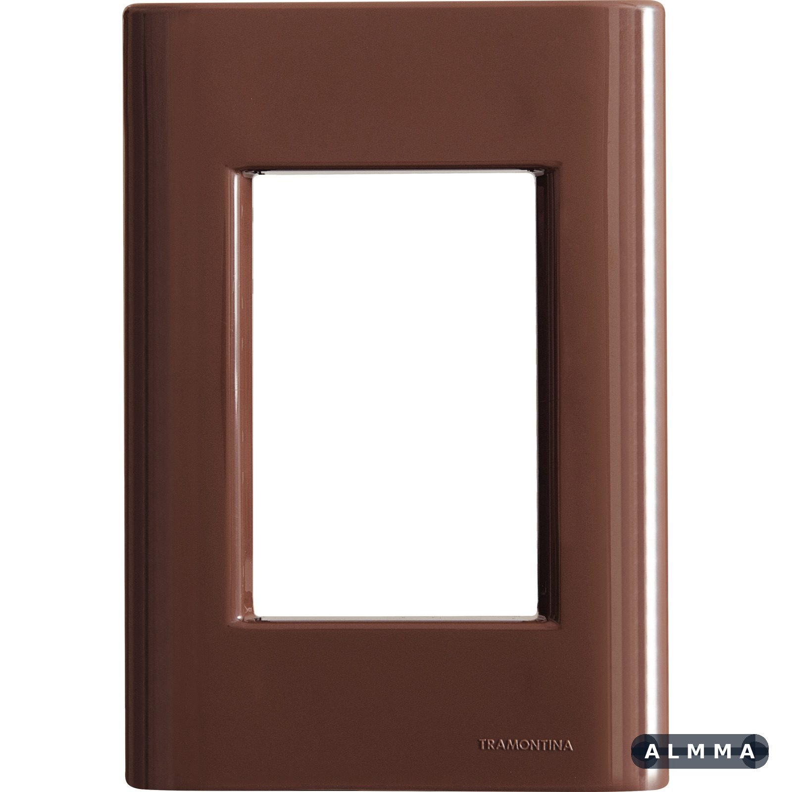 Placa 3 Postos 4x2 Tramontina Giz Madeira sem Suporte 20 UNIDADES EMB.MINIMA