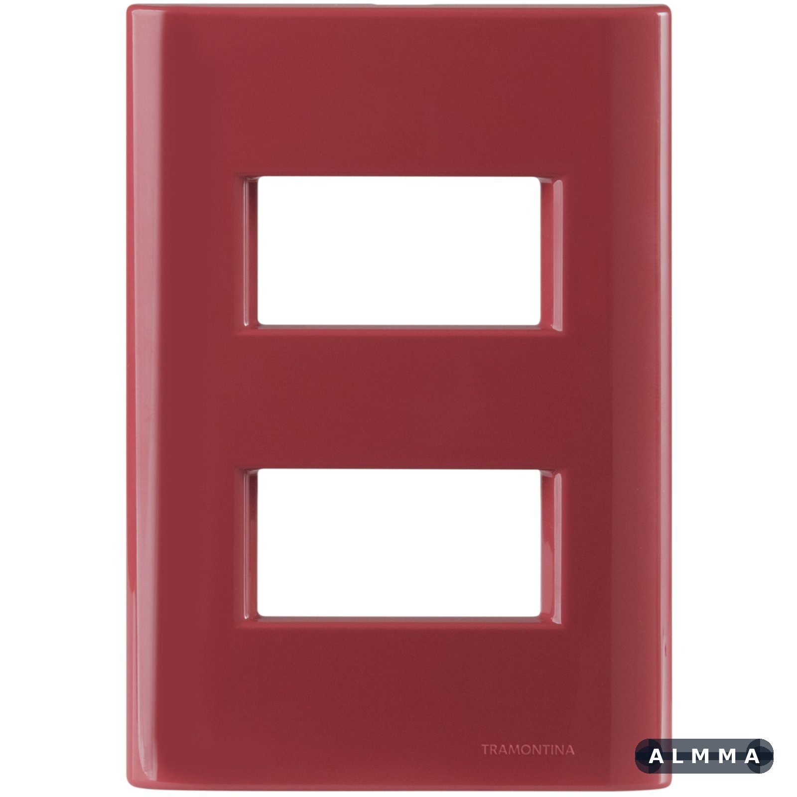 Placa 2 Postos Afastados Tramontina Giz com Suporte Napoli 20 UNIDADES EMB.MINIMA