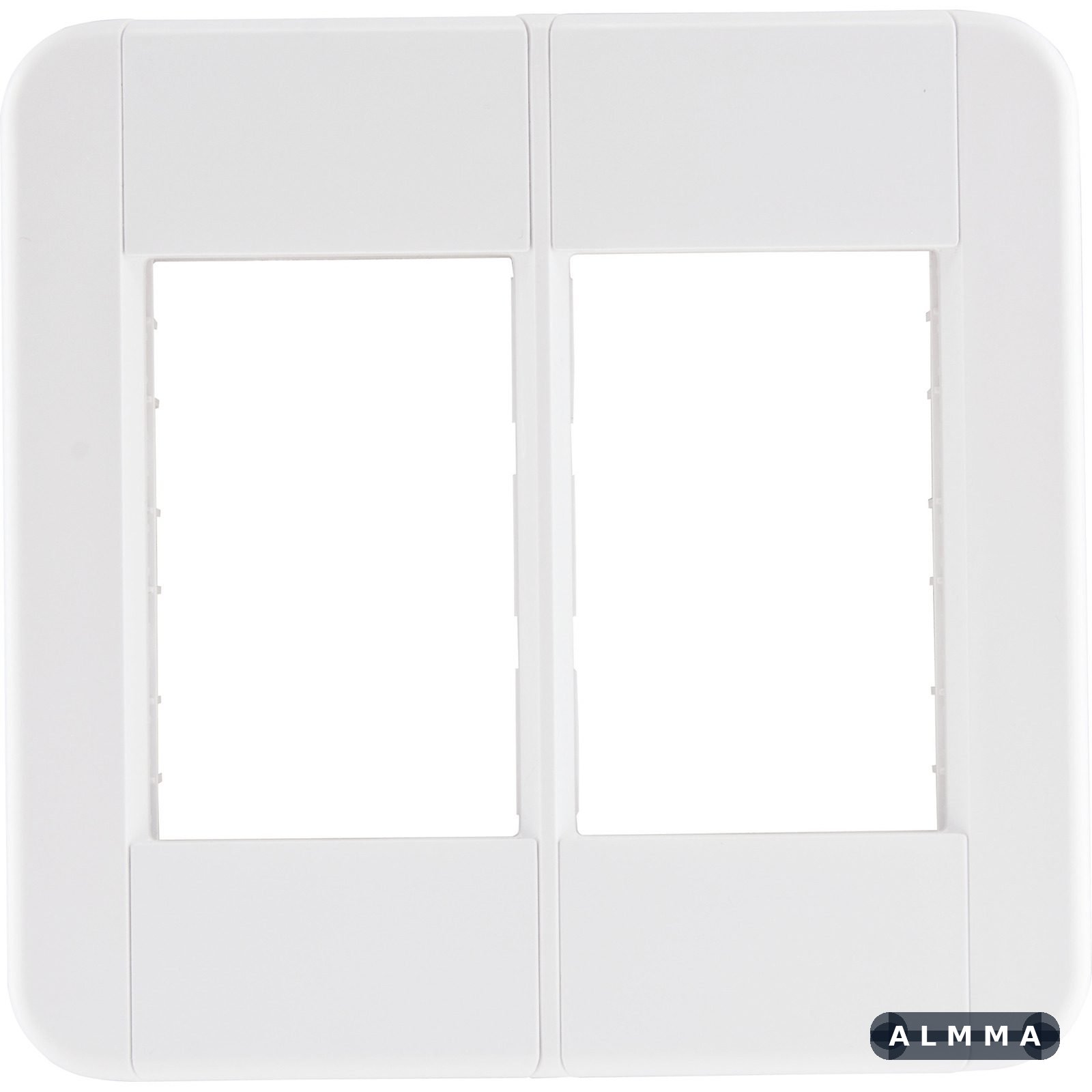 Placa 6 Postos 4x4 Tramontina Tablet Branca 20 UNIDADES EMB.MINIMA