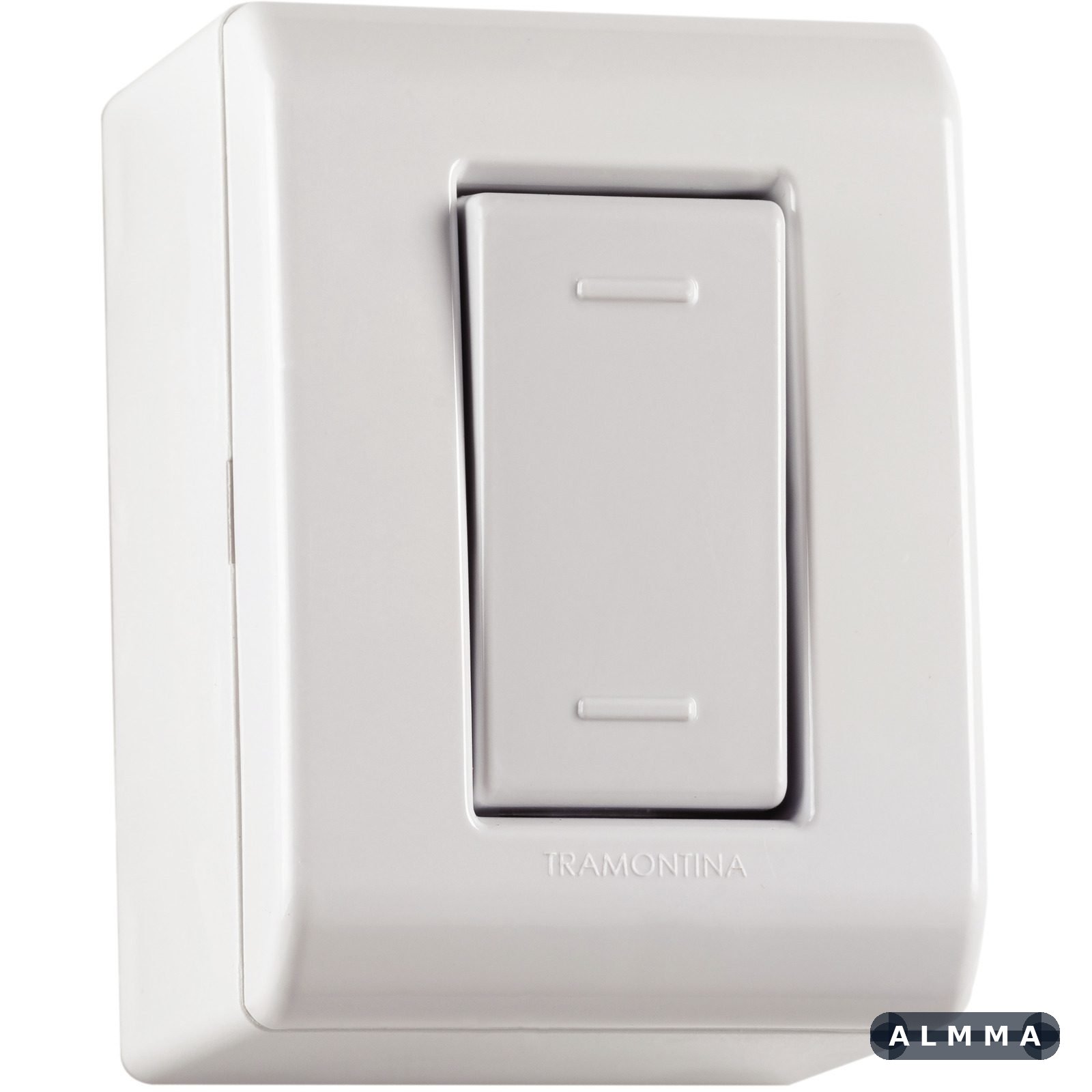 Caixa com 1 Interruptor Paralelo 10A/250V Lizflex 10 UNIDADES EMB.MINIMA