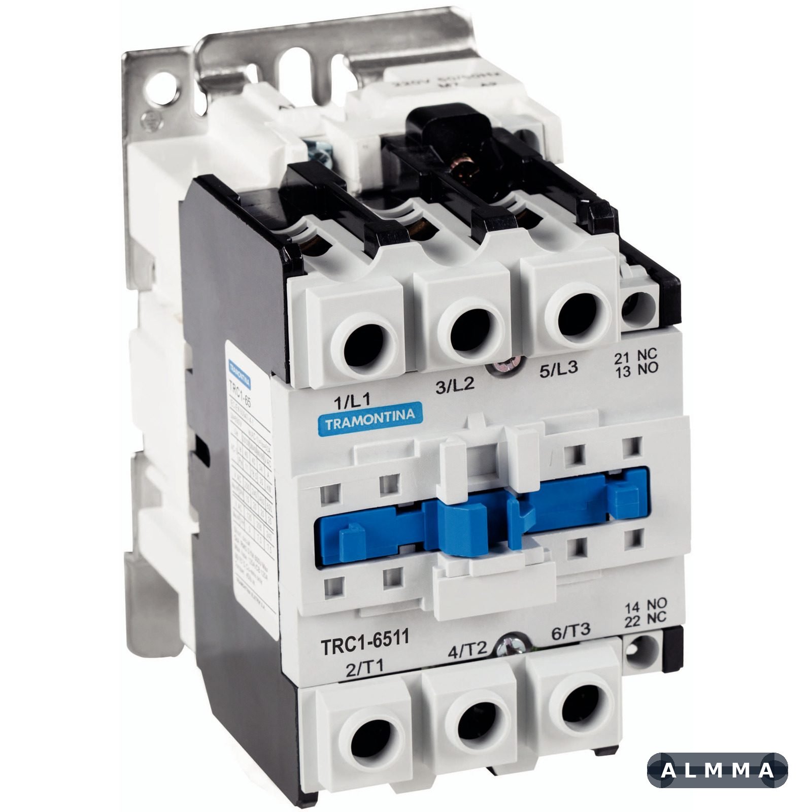 Contator Tripolar Tramontina TRC1-6511 65 A 220 Vca 1NA+1NF 1 UNIDADES EMB.MINIMA