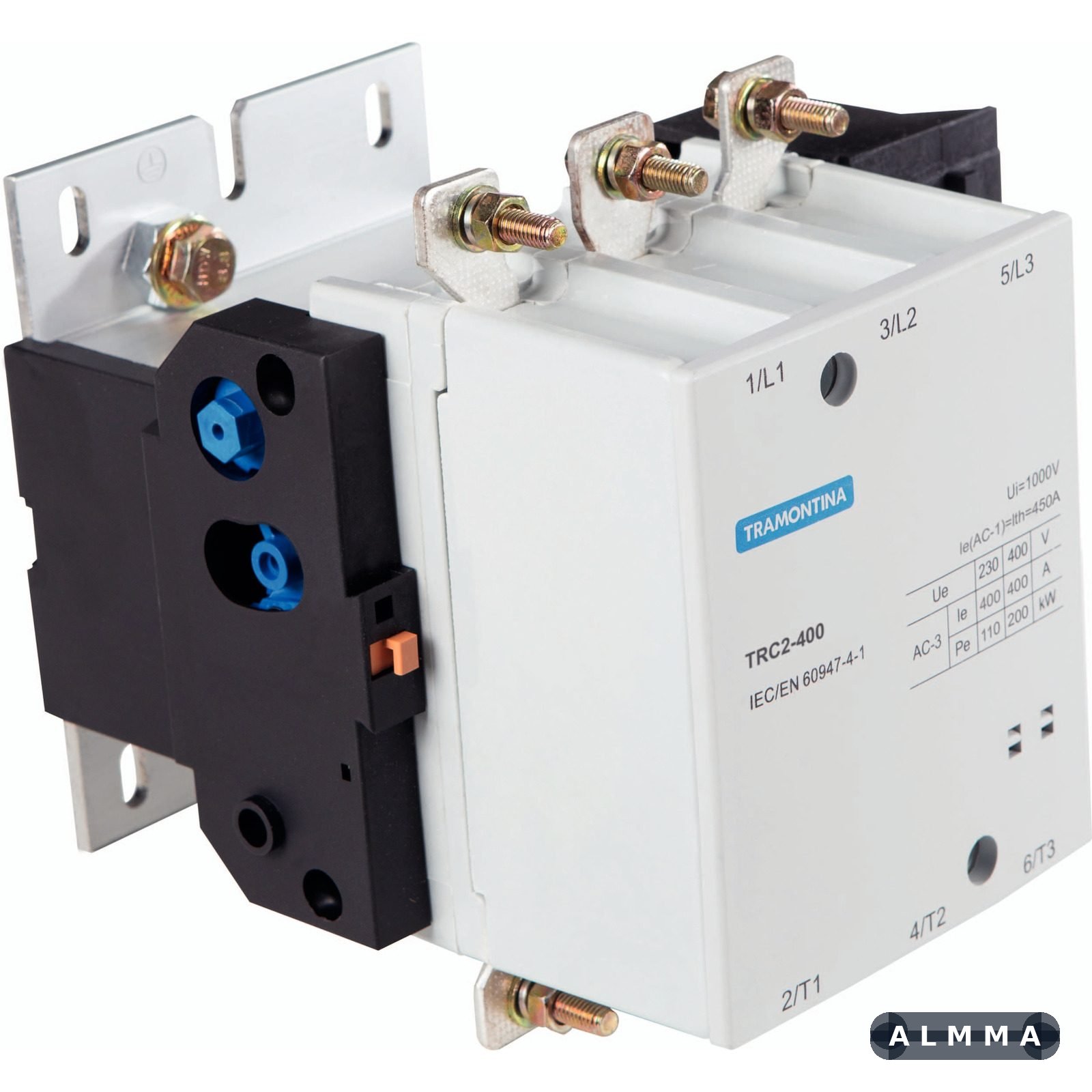 Contator Tripolar Tramontina TRC2-400 400 A 220 Vca 1 UNIDADES EMB.MINIMA