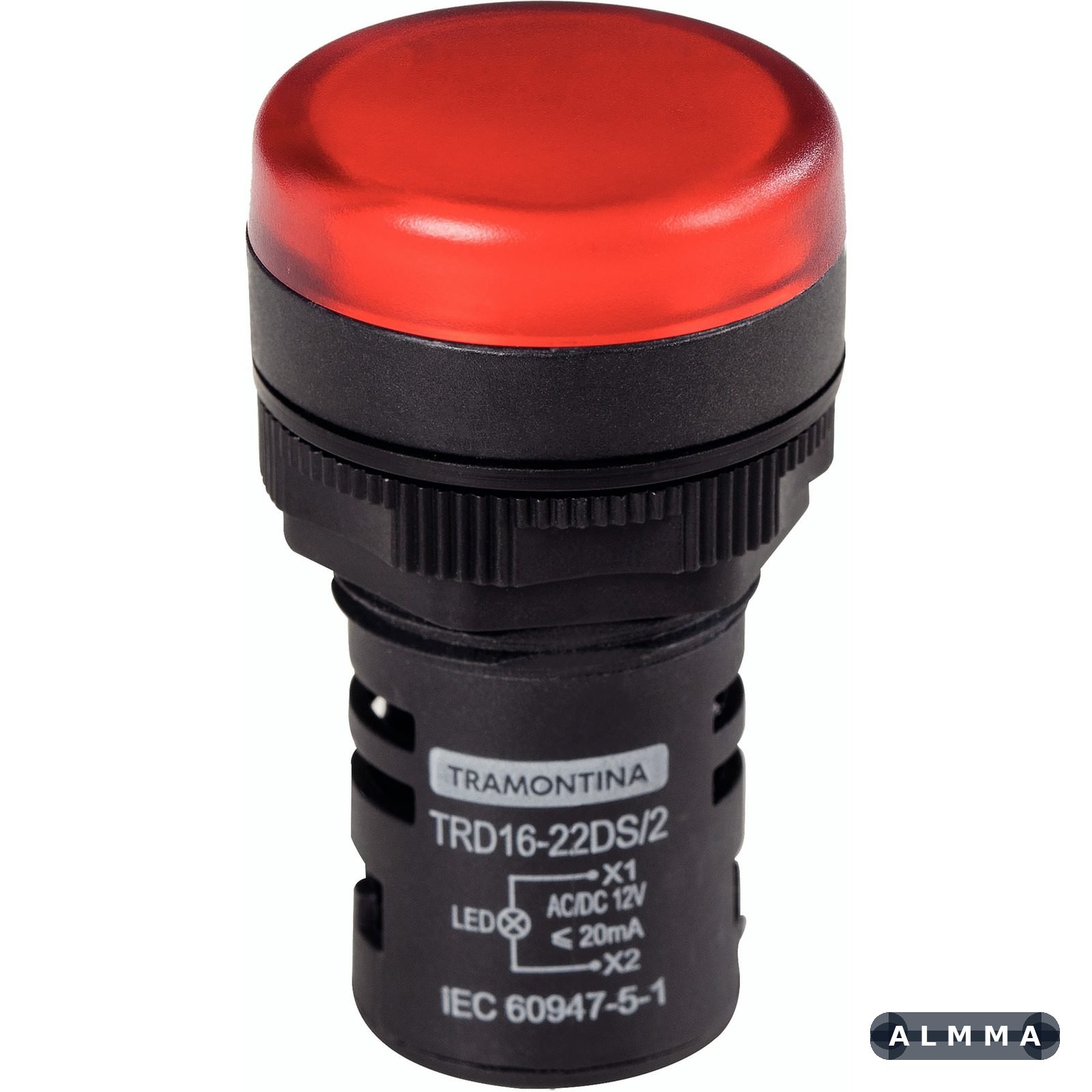 Sinalizador Tramontina TRD16-22DS/2 12 V Vermelho 10 UNIDADES EMB.MINIMA