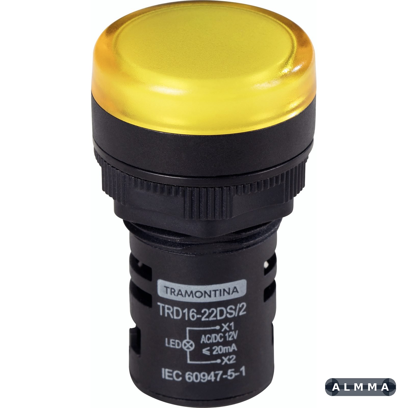 Sinalizador Tramontina TRD16-22DS/2 12 V Amarelo 10 UNIDADES EMB.MINIMA