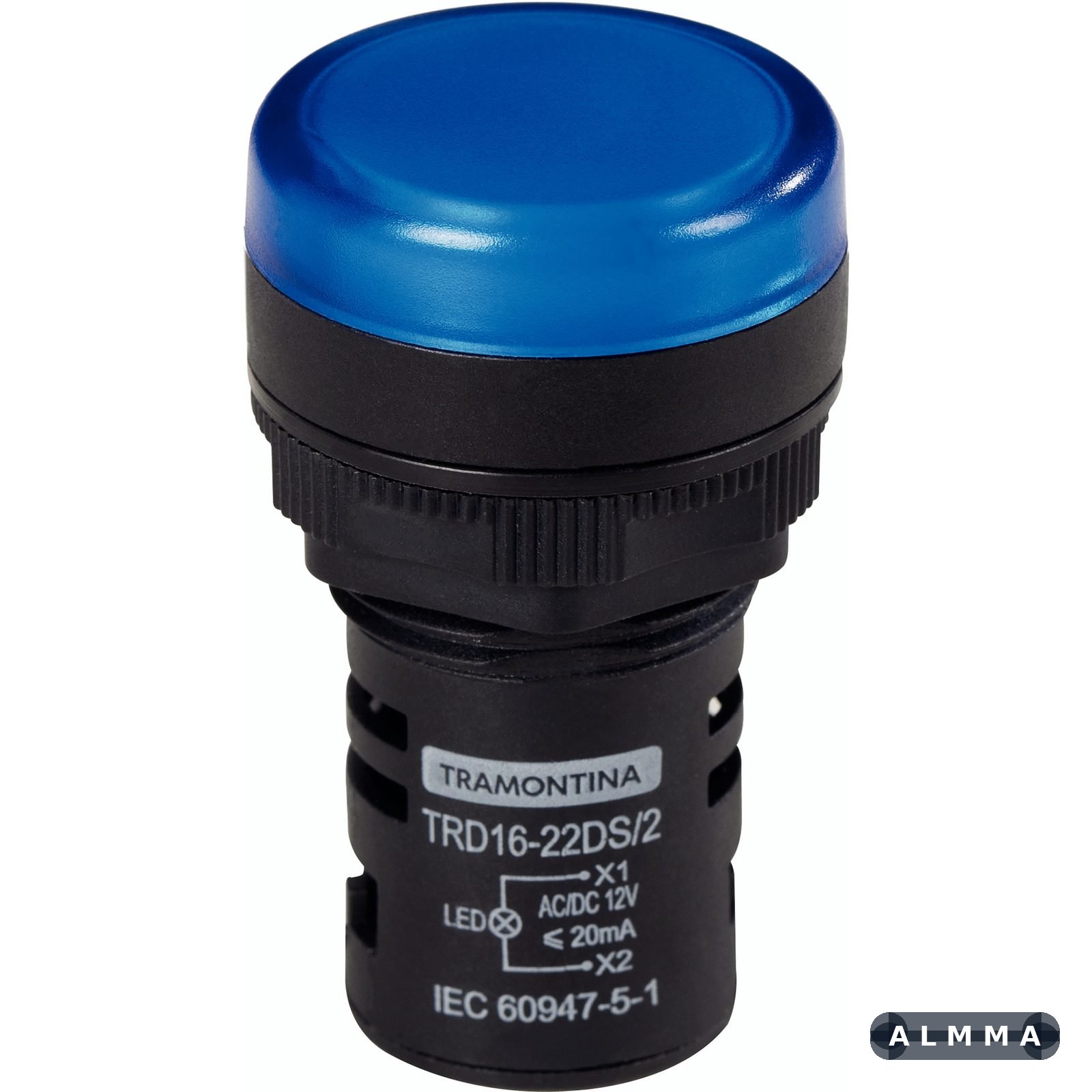 Sinalizador Tramontina TRD16-22DS/2 12 V Azul 10 UNIDADES EMB.MINIMA