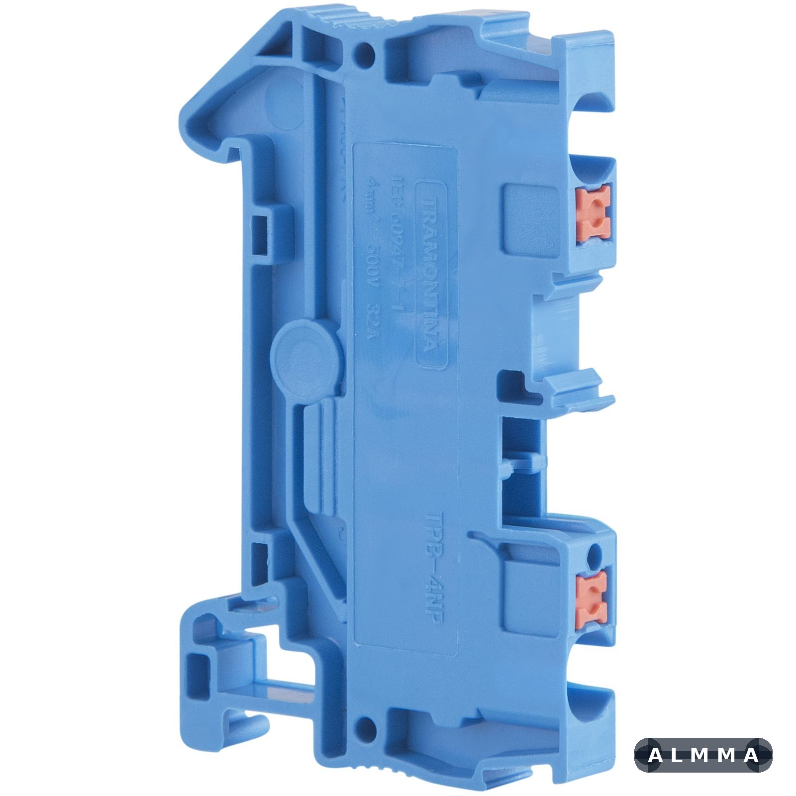 Borne de Conexão Push-In Azul 4 mm² Tramontina TPB-4NP 50 UNIDADES EMB.MINIMA