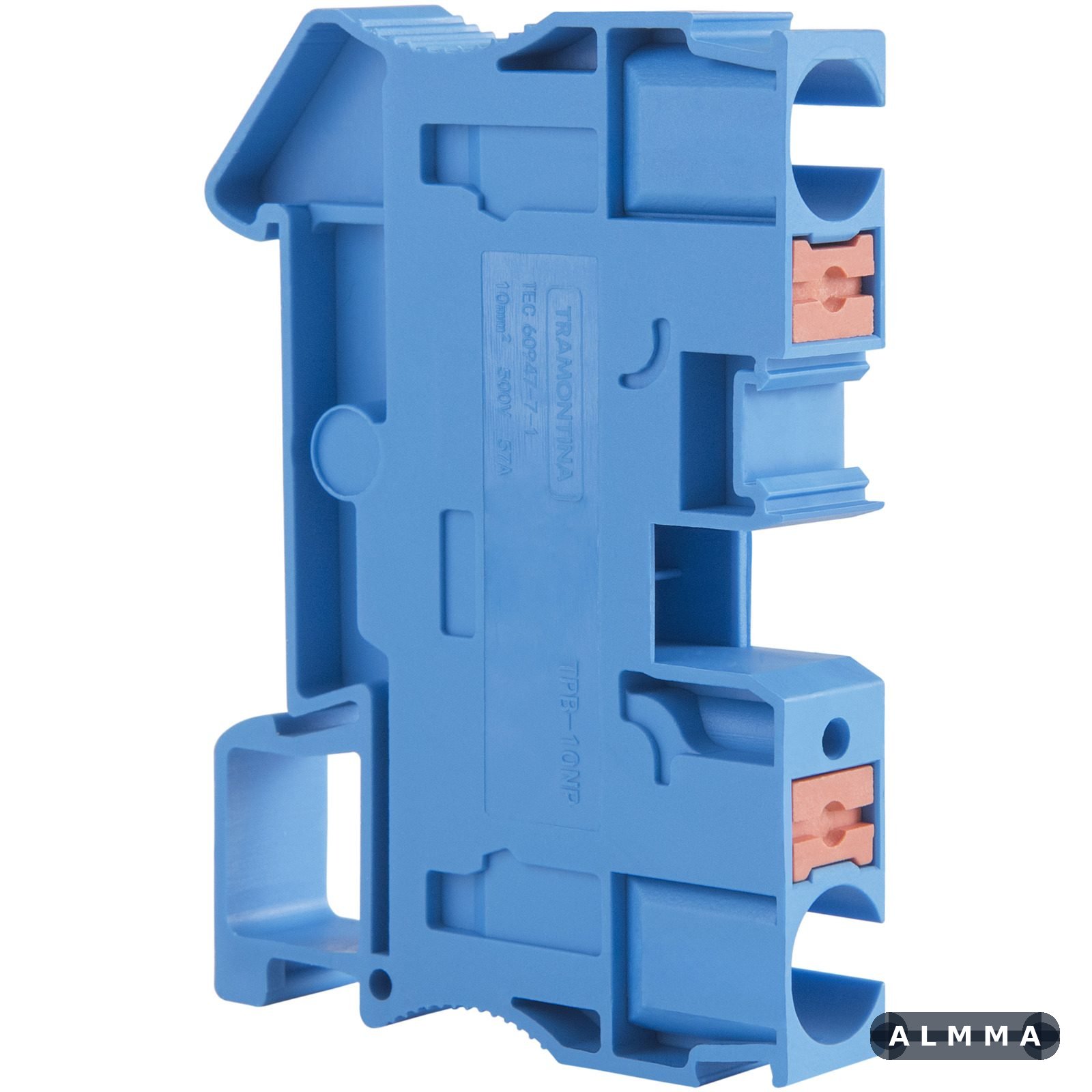 Borne de Conexão Push-In Azul 10 mm² Tramontina TPB-10NP 50 UNIDADES EMB.MINIMA