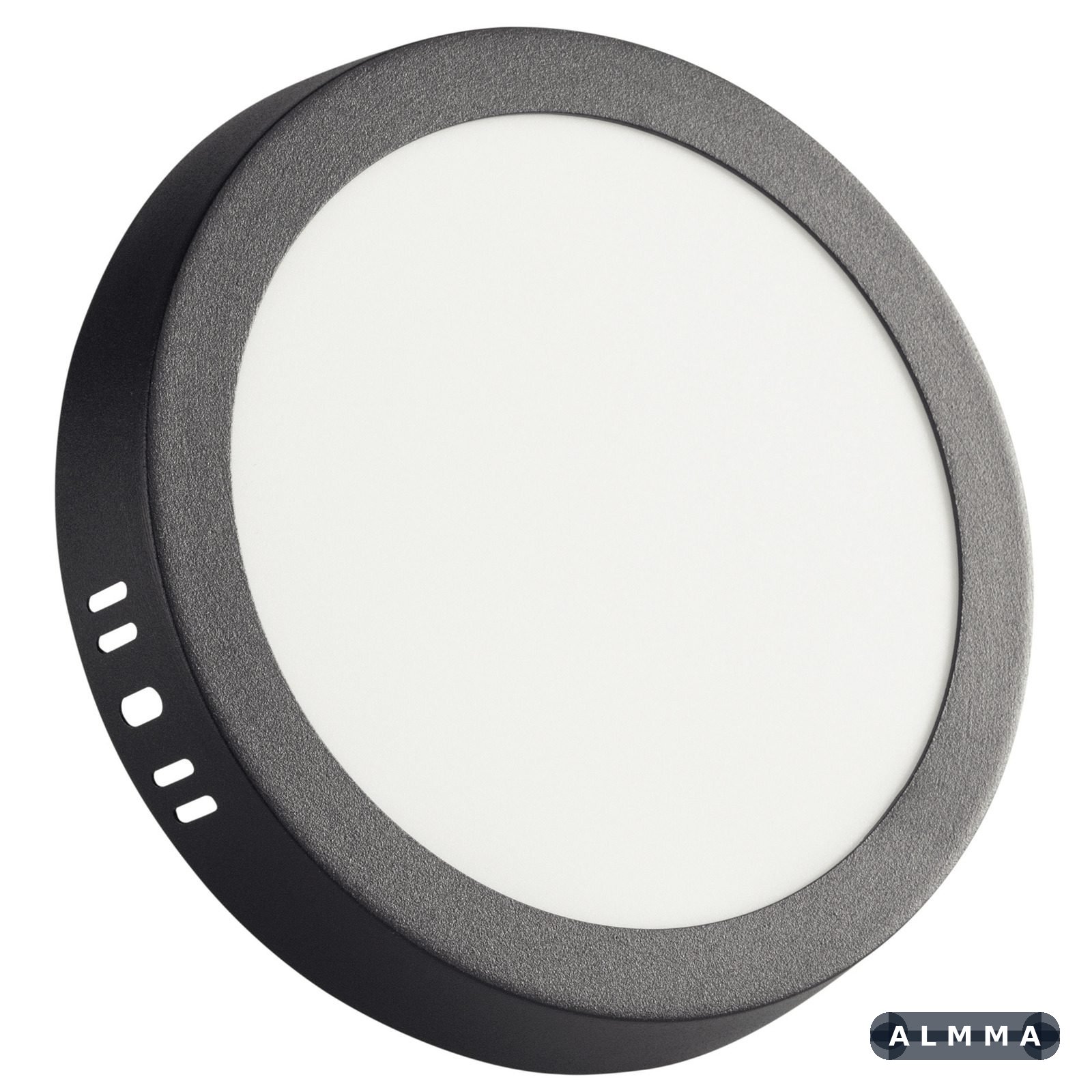 Plafon Fita LED Tramontina Redondo de Sobrepor Preto 12 W 4000 K 840 lm Luz Neutra 1 UNIDADES EMB.MINIMA