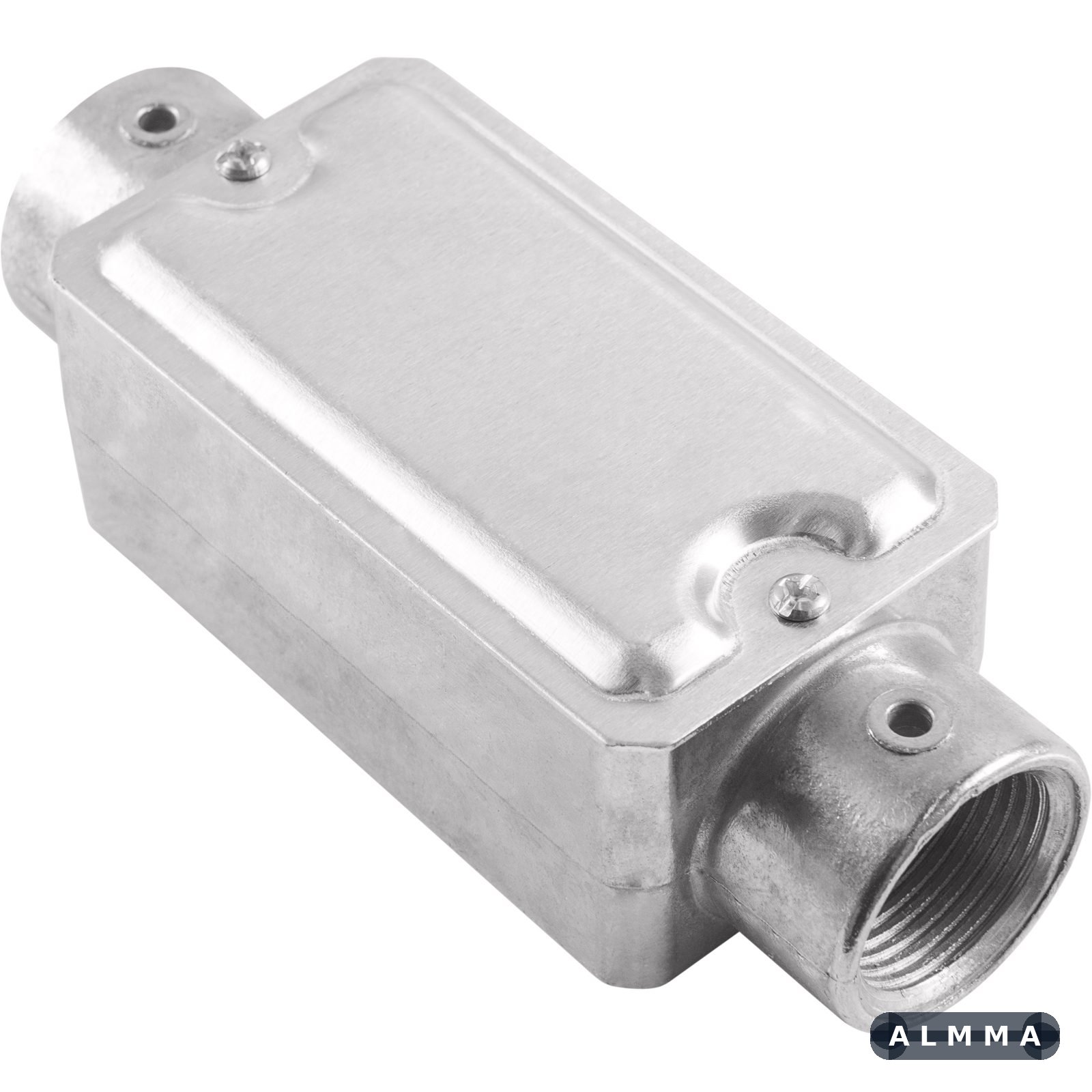 Condulete Fixo 3/4" Tipo C Tramontina com Rosca BSP e com Tampa Estampada 12 UNIDADES EMB.MINIMA