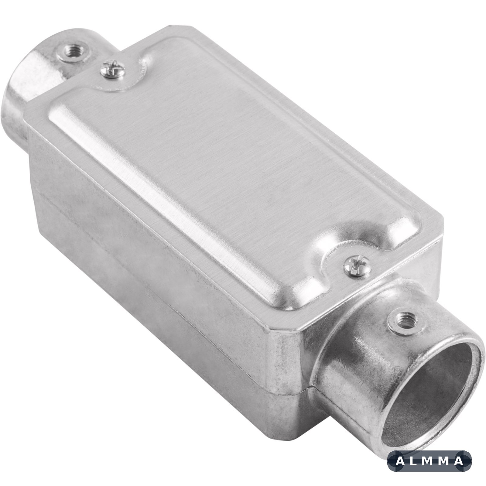 Condulete Fixo 3/4" Tipo C Tramontina com Tampa Estampada sem Rosca 12 UNIDADES EMB.MINIMA