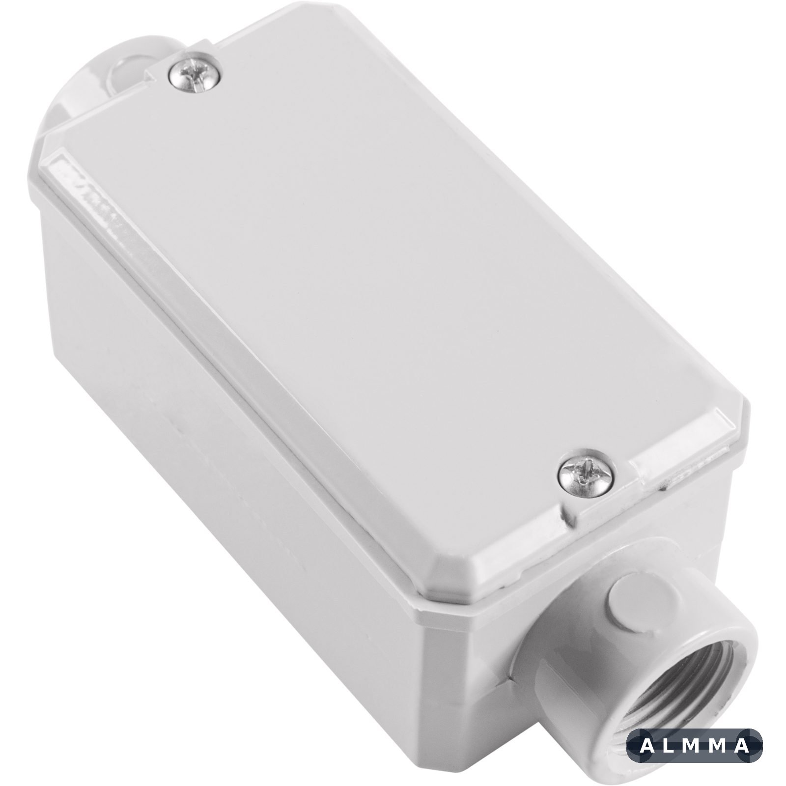Condulete Fixo 1/2" Tipo C Tramontina com Rosca NPT com Tampa e com Pintura Eletrostática 12 UNIDADES EMB.MINIMA