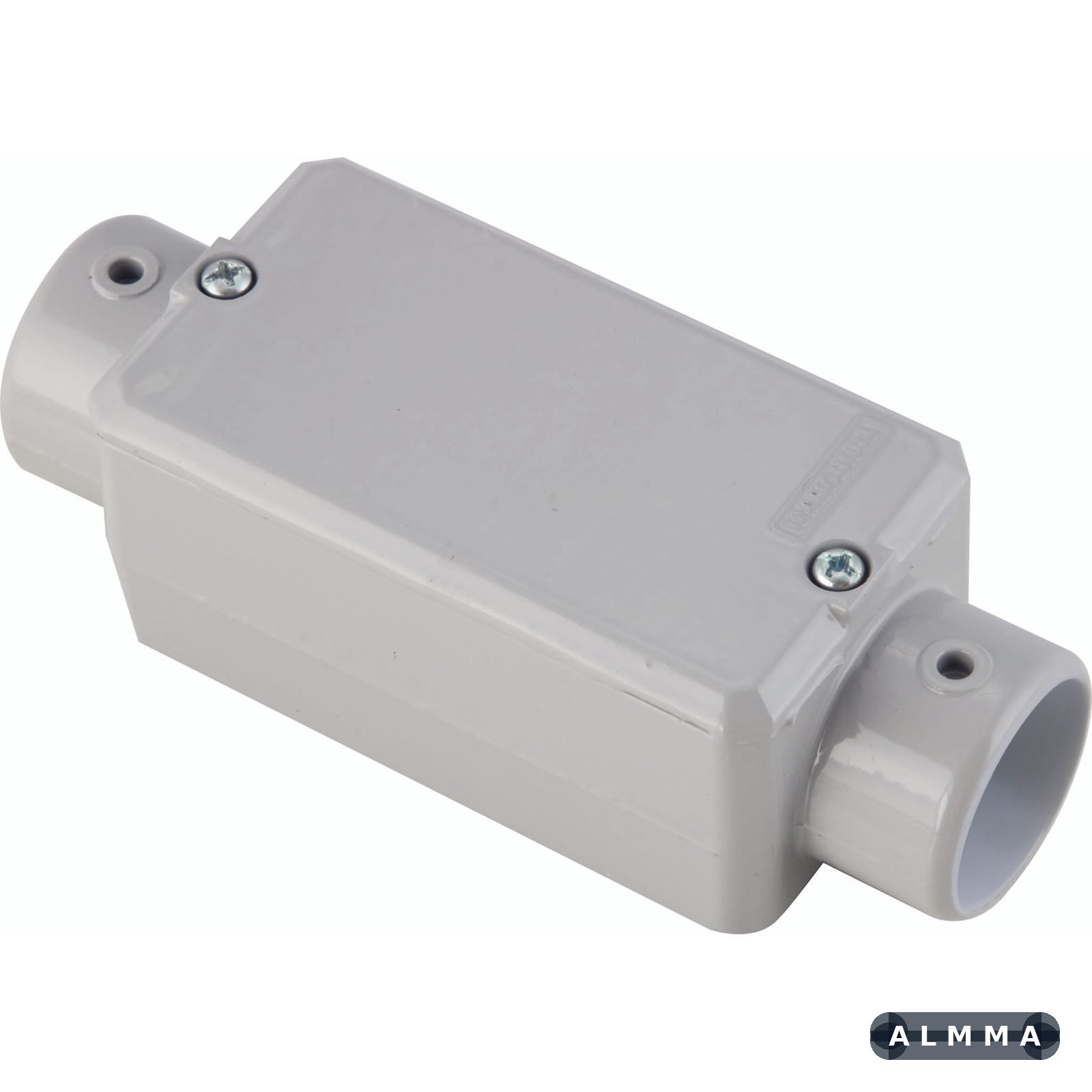 Condulete Fixo 2" Tipo C Tramontina sem Rosca com Tampa e com Pintura eletrostática a Pó 6 UNIDADES EMB.MINIMA