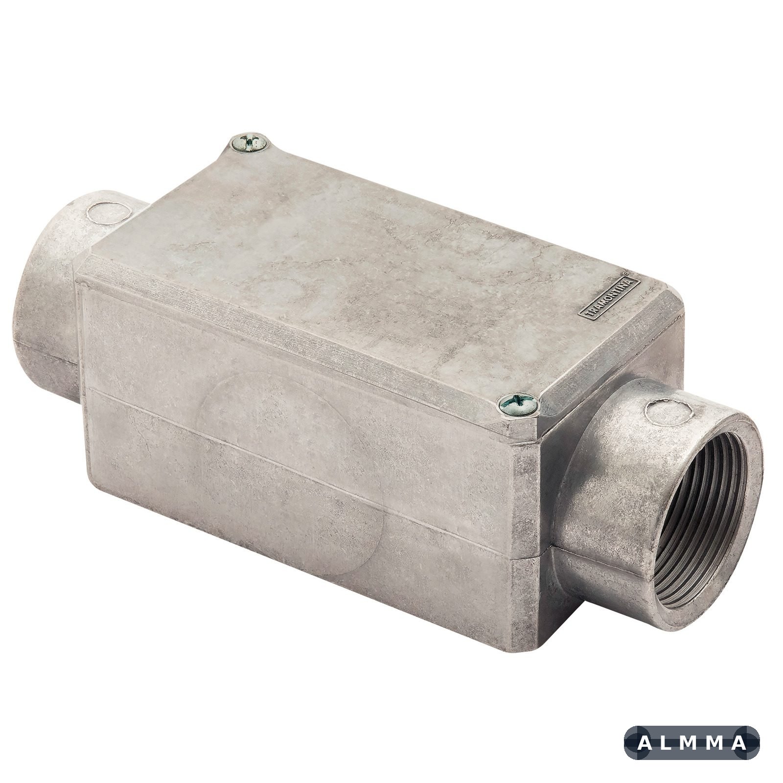 Condulete Fixo 1.1/4" Tipo C Tramontina com Rosca BSP e com Tampa 6 UNIDADES EMB.MINIMA