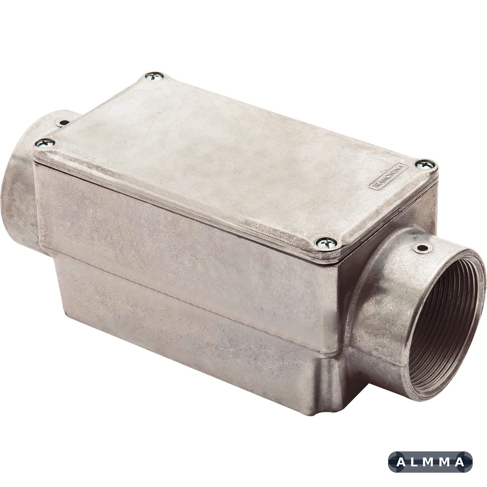 Condulete Fixo 2" Tipo C Tramontina com Rosca BSP e com Tampa 6 UNIDADES EMB.MINIMA