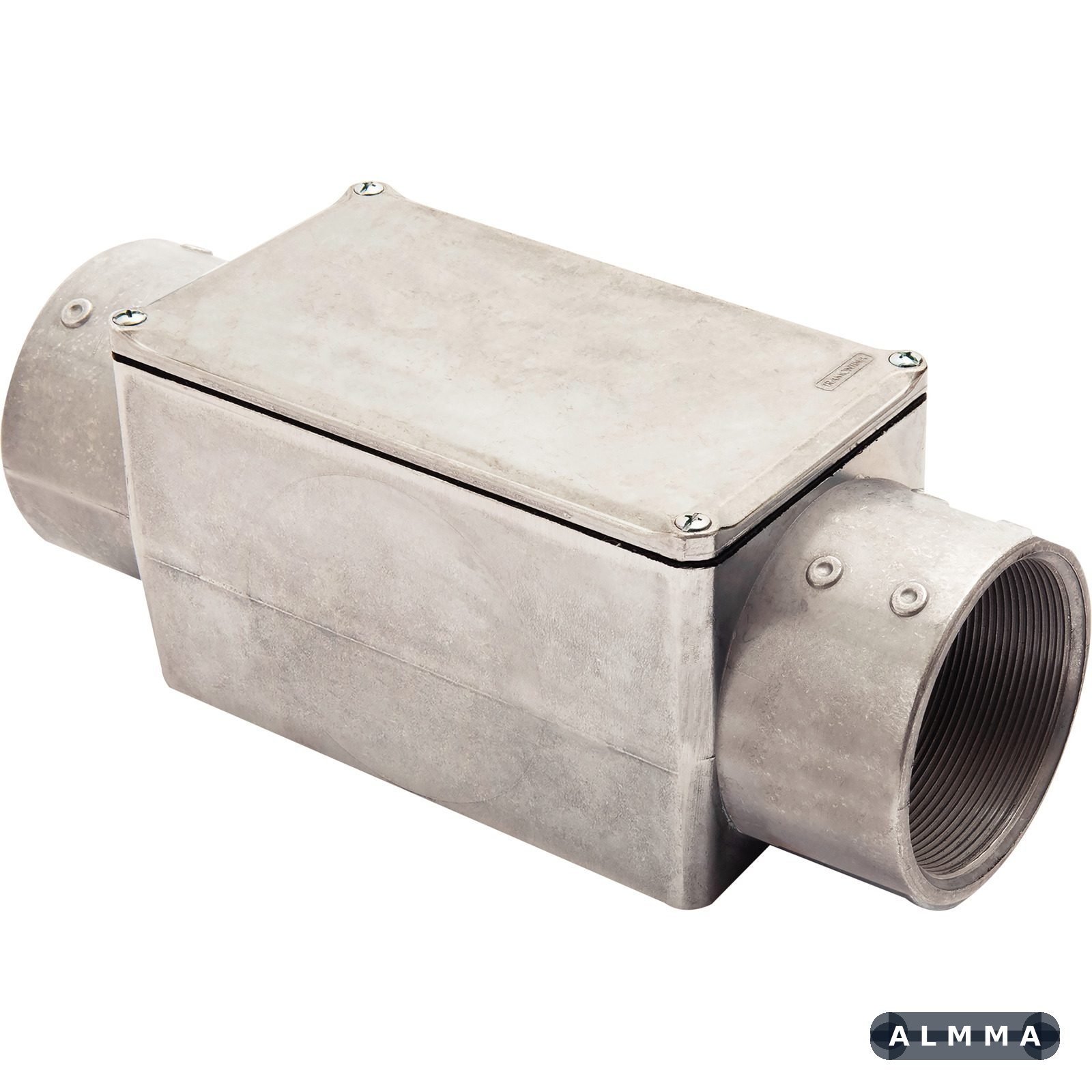 Condulete Fixo 2.1/2" Tipo C Tramontina com Rosca BSP e com Tampa 2 UNIDADES EMB.MINIMA