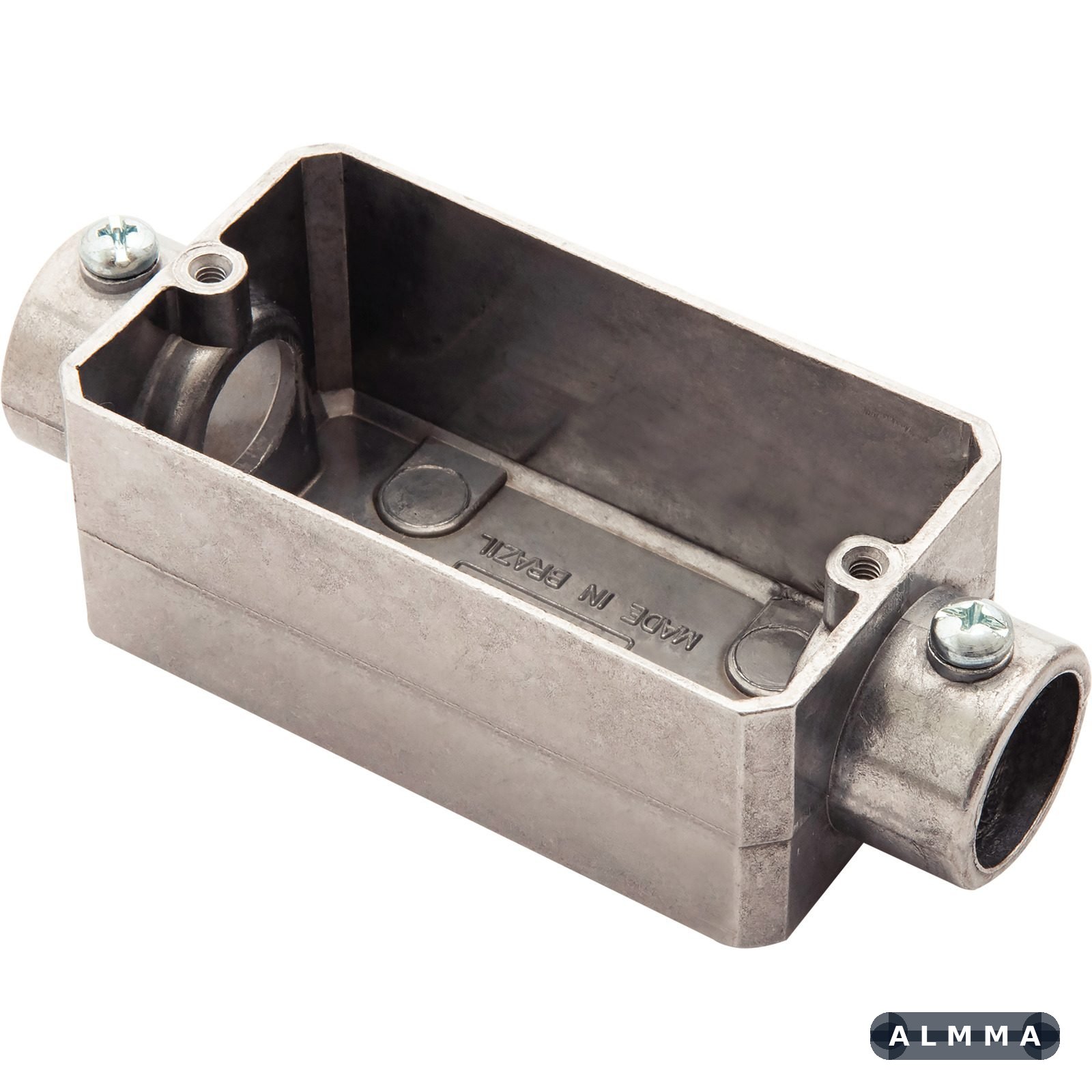 Condulete Fixo 3/4" Tramontina Tipo C sem Rosca e sem Tampa 12 UNIDADES EMB.MINIMA