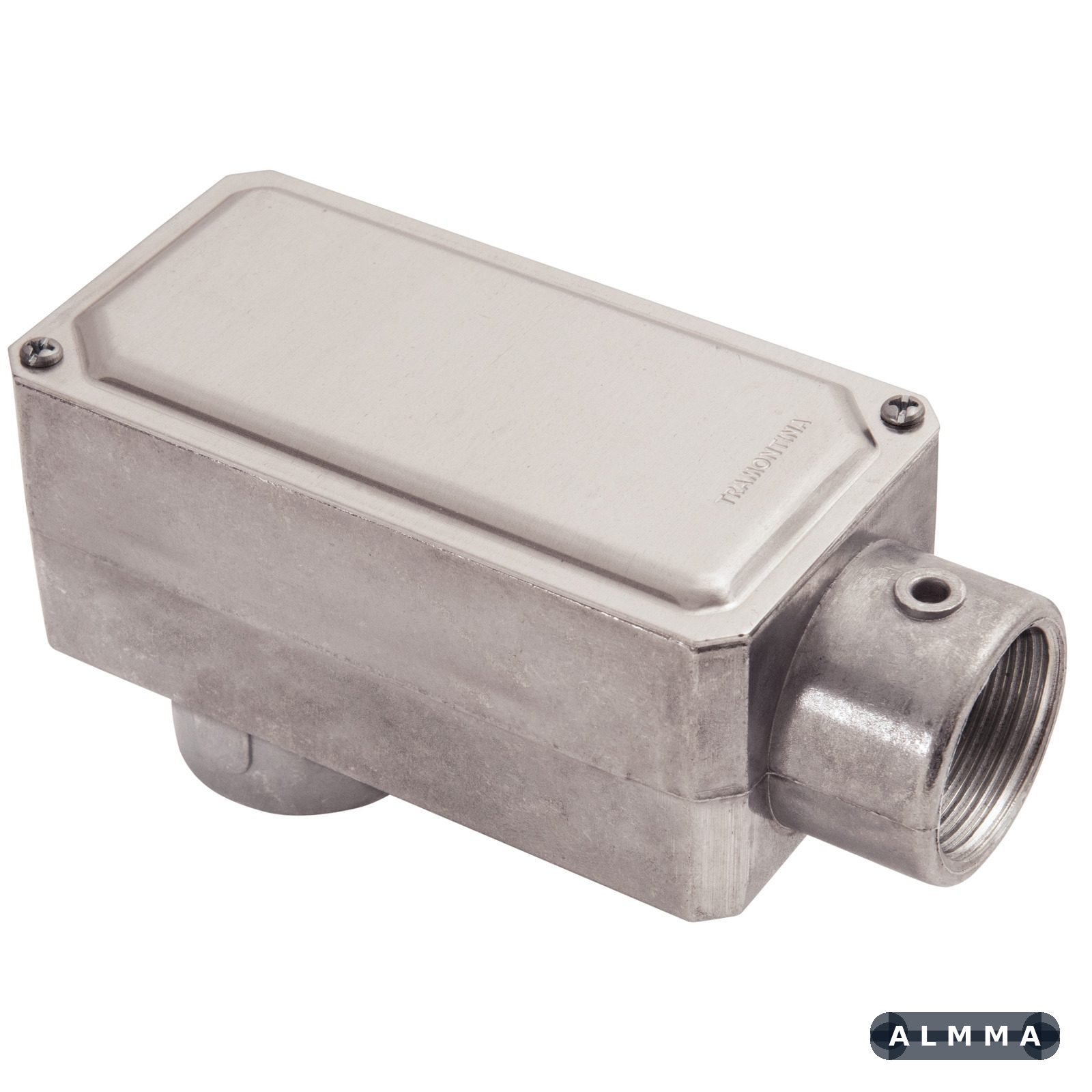 Condulete Fixo 1" Tipo LB Tramontina com Tampa e Rosca 12 UNIDADES EMB.MINIMA