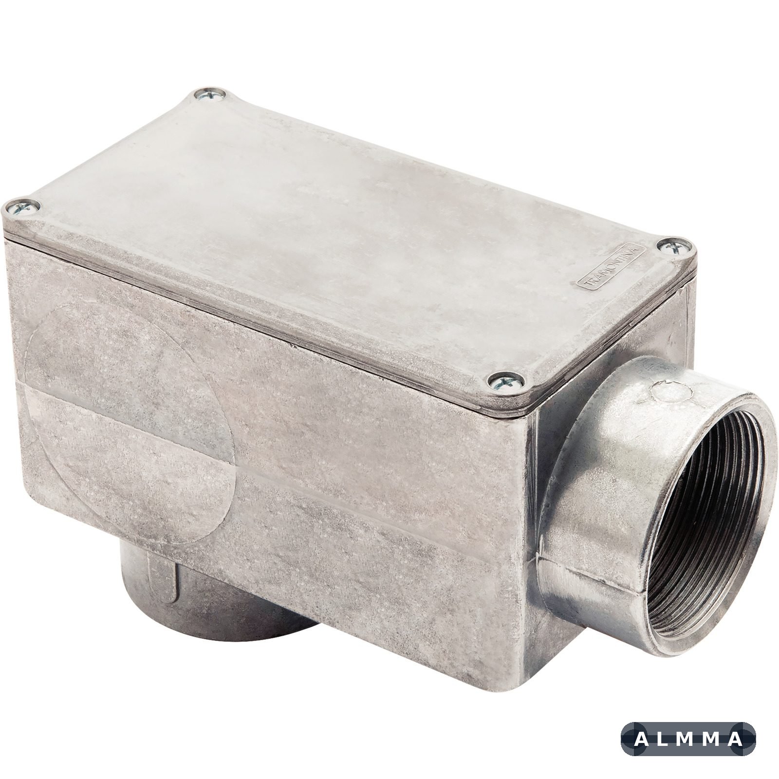 Condulete Fixo 2" Tipo LB Tramontina com Rosca e Tampa 6 UNIDADES EMB.MINIMA