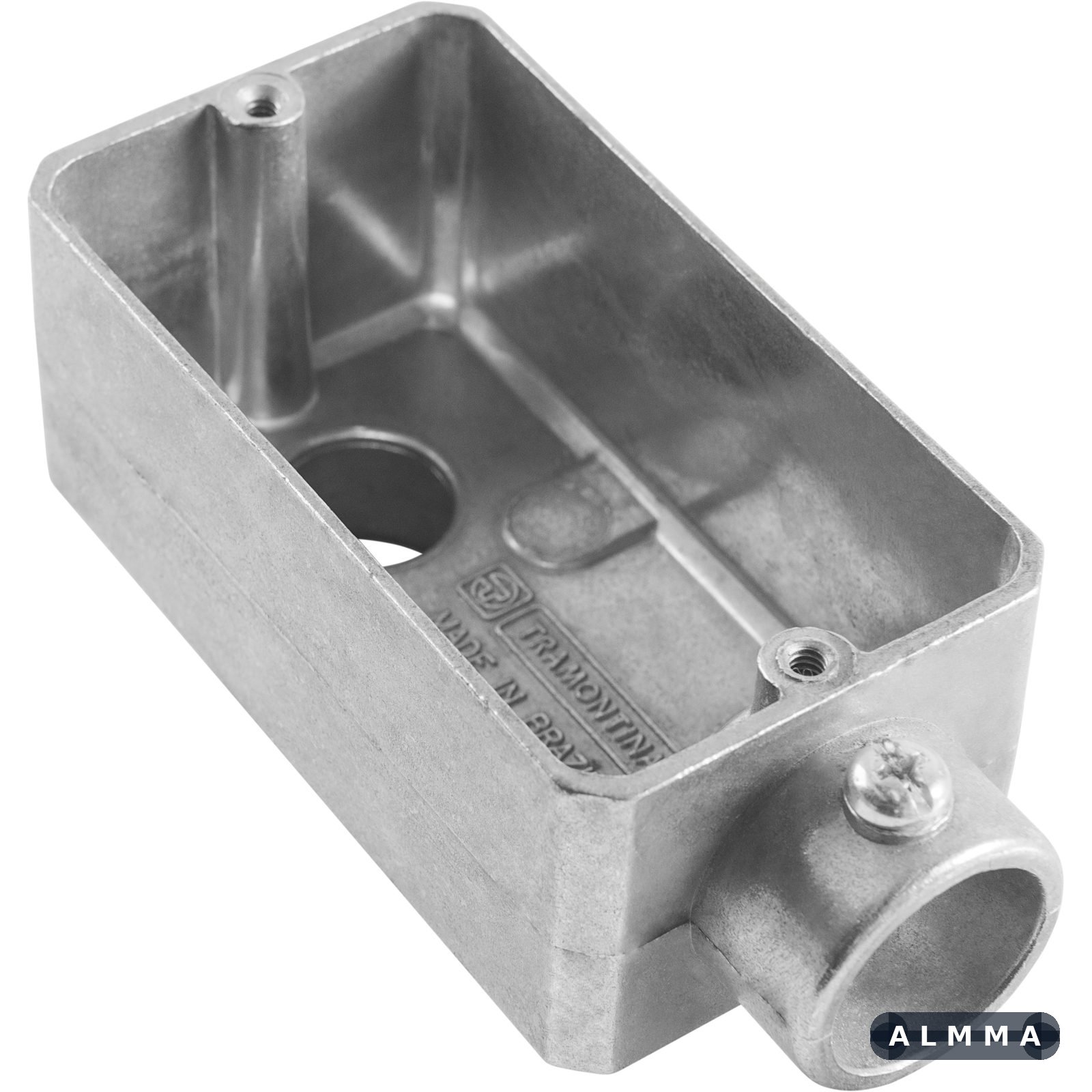 Condulete Fixo 1/2" Tipo LB Tramontina sem Tampa e Rosca 12 UNIDADES EMB.MINIMA