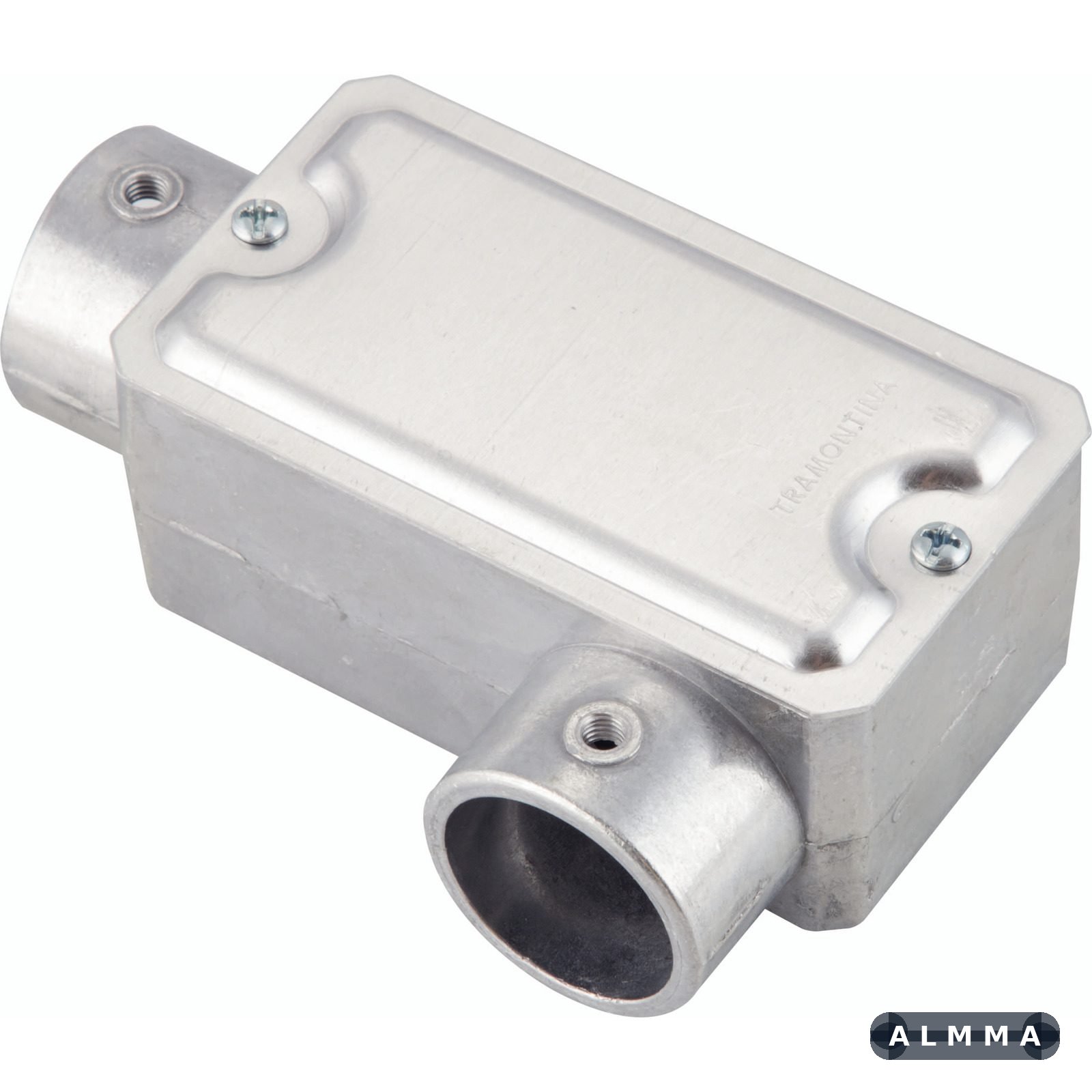 Condulete Fixo 1/2" Tipo LL Tramontina com Tampa sem Rosca 12 UNIDADES EMB.MINIMA