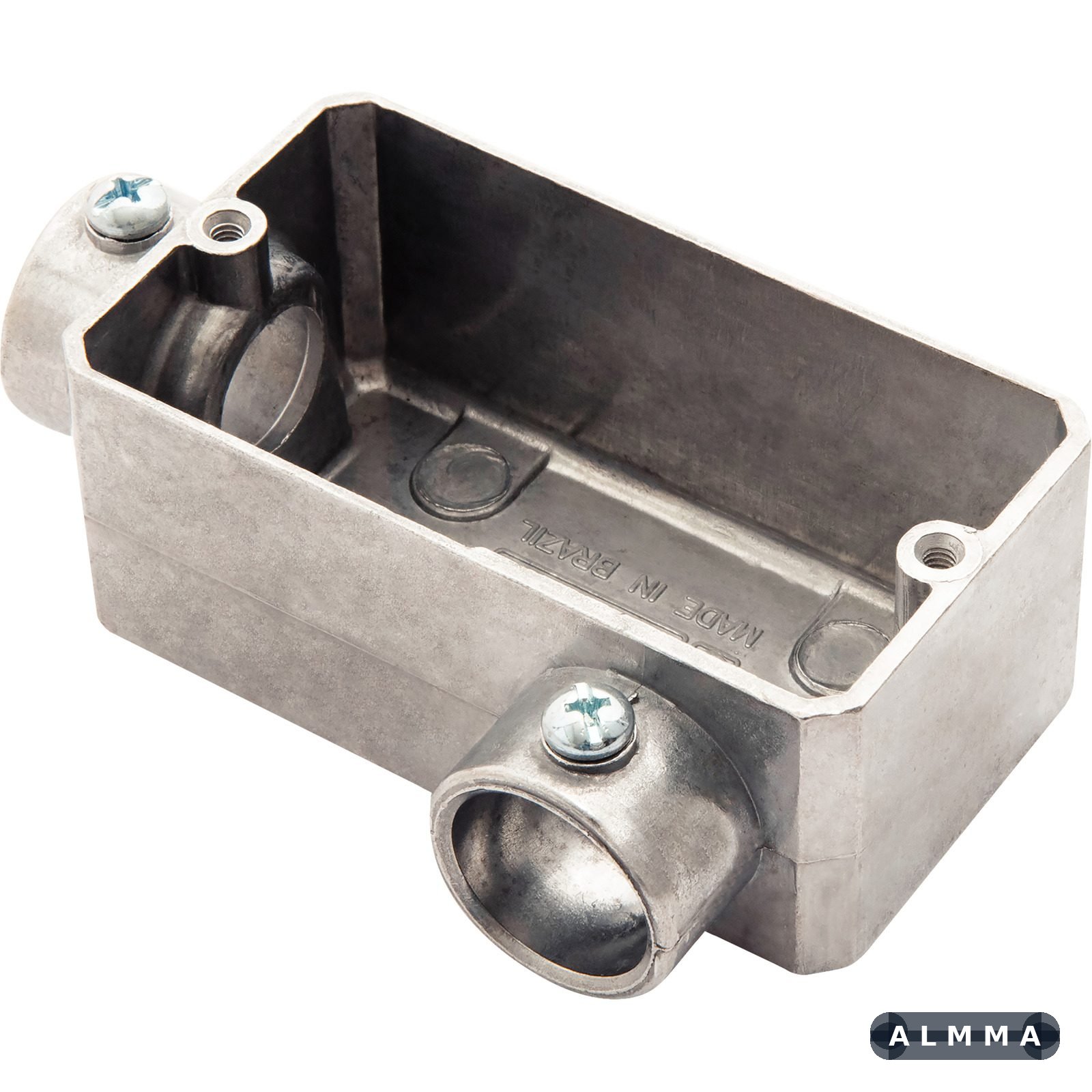 Condulete Fixo 1/2" Tipo LL Tramontina sem Tampa e sem Rosca 12 UNIDADES EMB.MINIMA