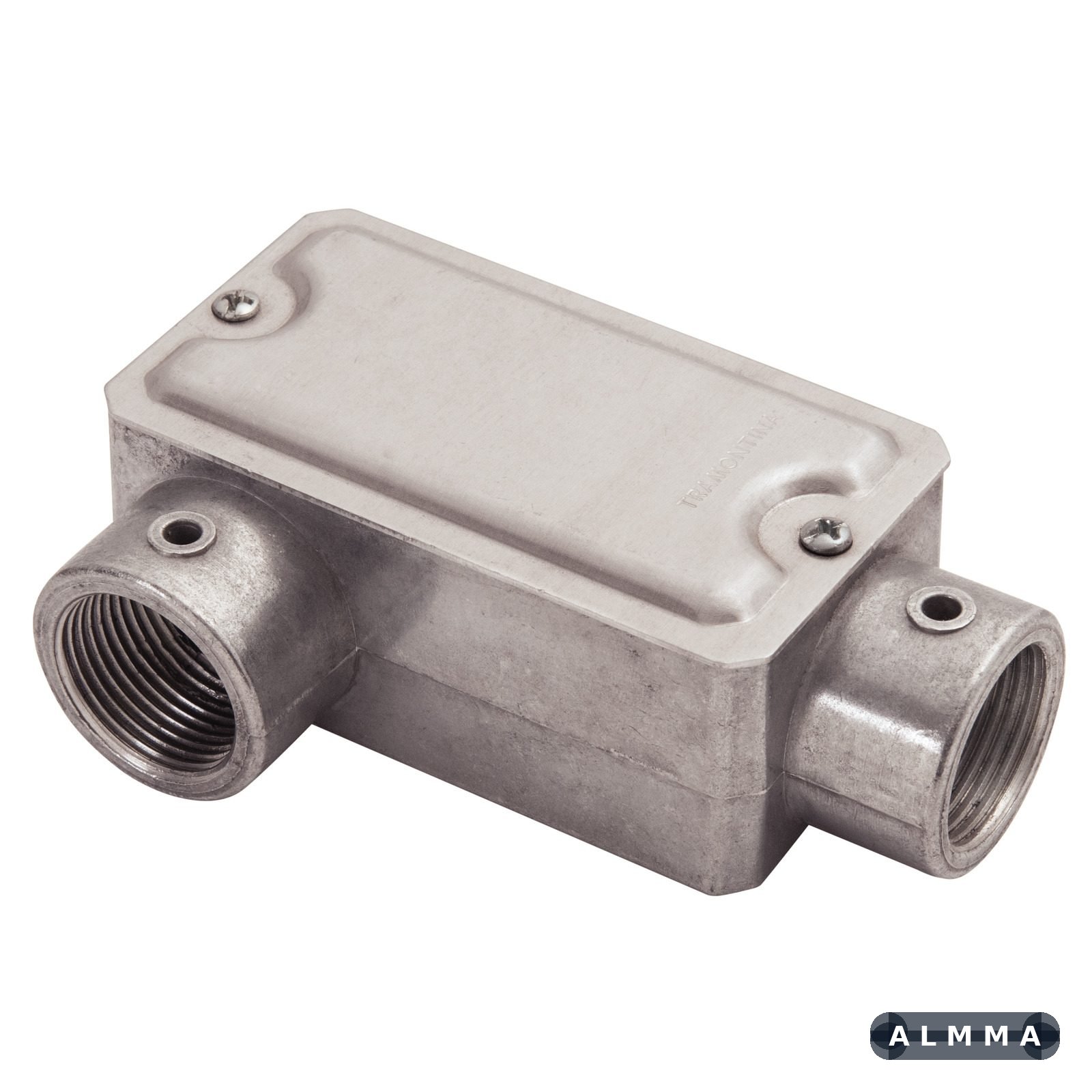 Condulete Fixo 3/4" Tipo LR Tramontina com Tampa e com Rosca 12 UNIDADES EMB.MINIMA