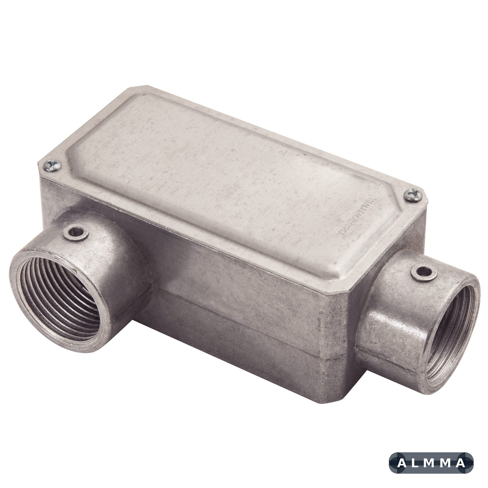 Condulete Fixo 1" Tipo LR Tramontina com Tampa e com Rosca 12 UNIDADES EMB.MINIMA