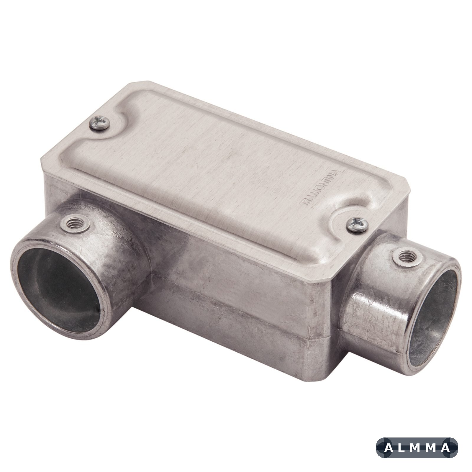 Condulete Fixo 1/2" Tipo LR Tramontina com Tampa e sem Rosca 12 UNIDADES EMB.MINIMA