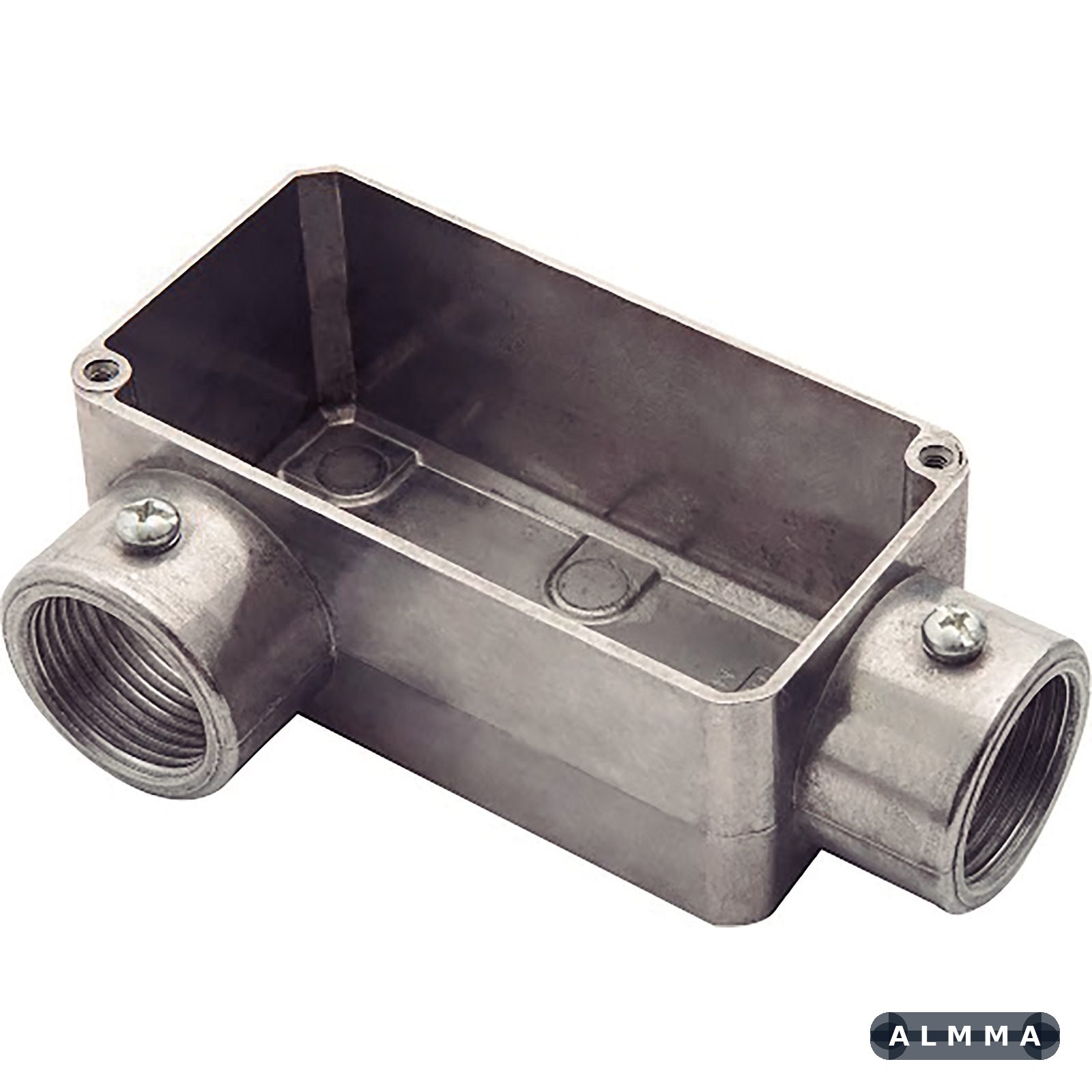 Condulete Fixo 1" Tipo LR Tramontina sem Tampa e com Rosca 12 UNIDADES EMB.MINIMA