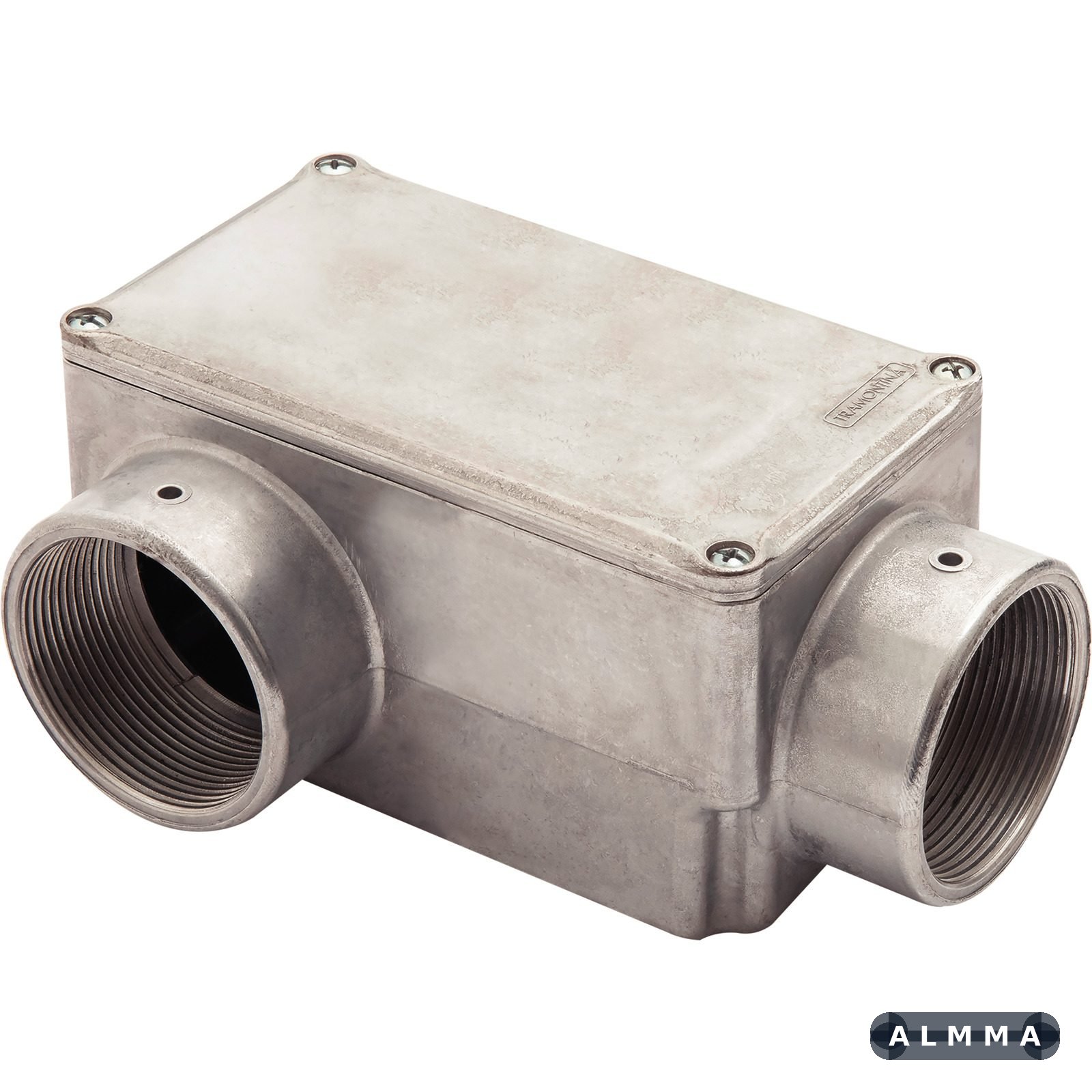 Condulete Fixo 2" Tipo LR Tramontina com Tampa e com Rosca 6 UNIDADES EMB.MINIMA