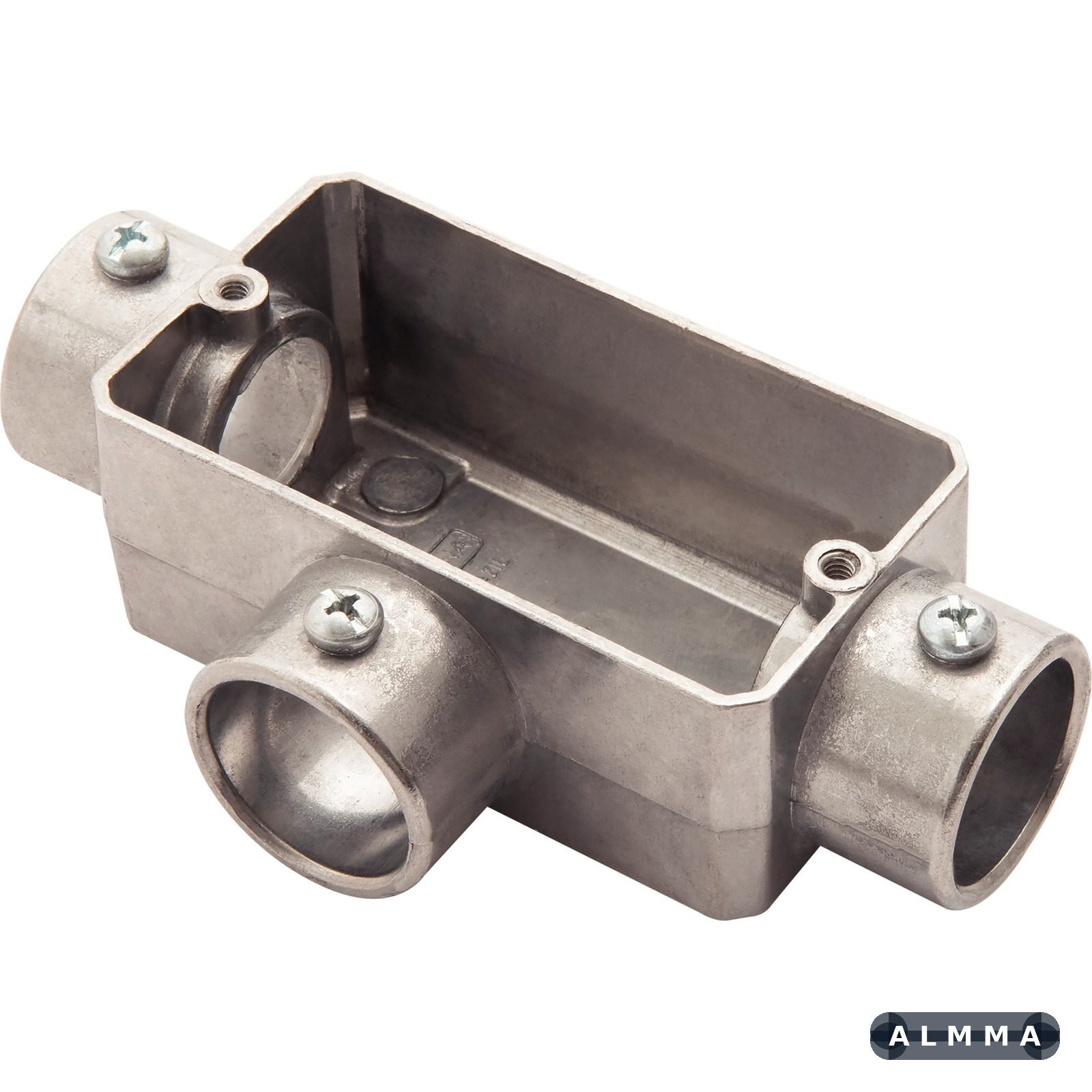 Condulete Tipo T 3/4" Fixo Tramontina sem Tampa sem Rosca e sem Pintura 12 UNIDADES EMB.MINIMA